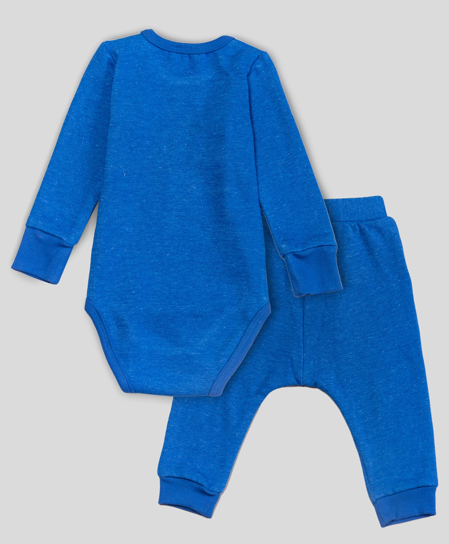 ROYAL BLUE SOLID ONESIE AND PJ SET