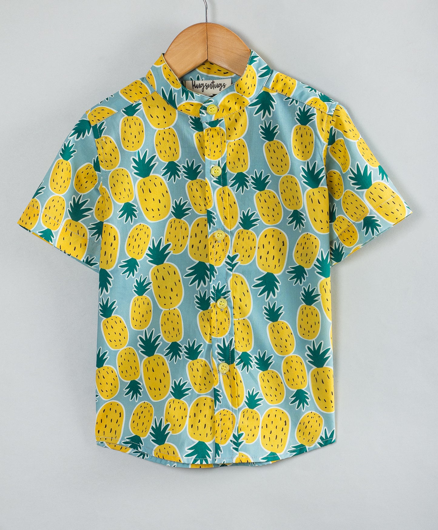 PINEAPPLE PRINT BOYS SHIRT