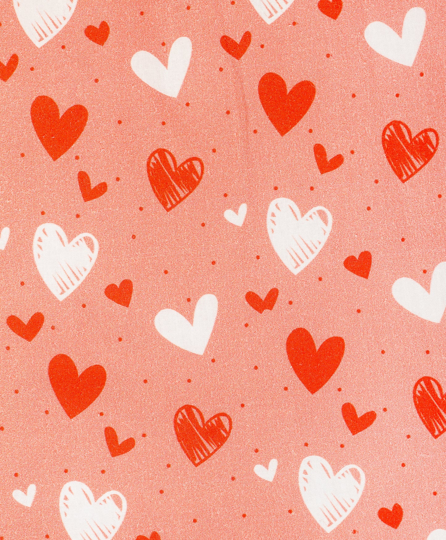 MERMAID PRINT AC QUILT WITH HEART PRINT LINING.