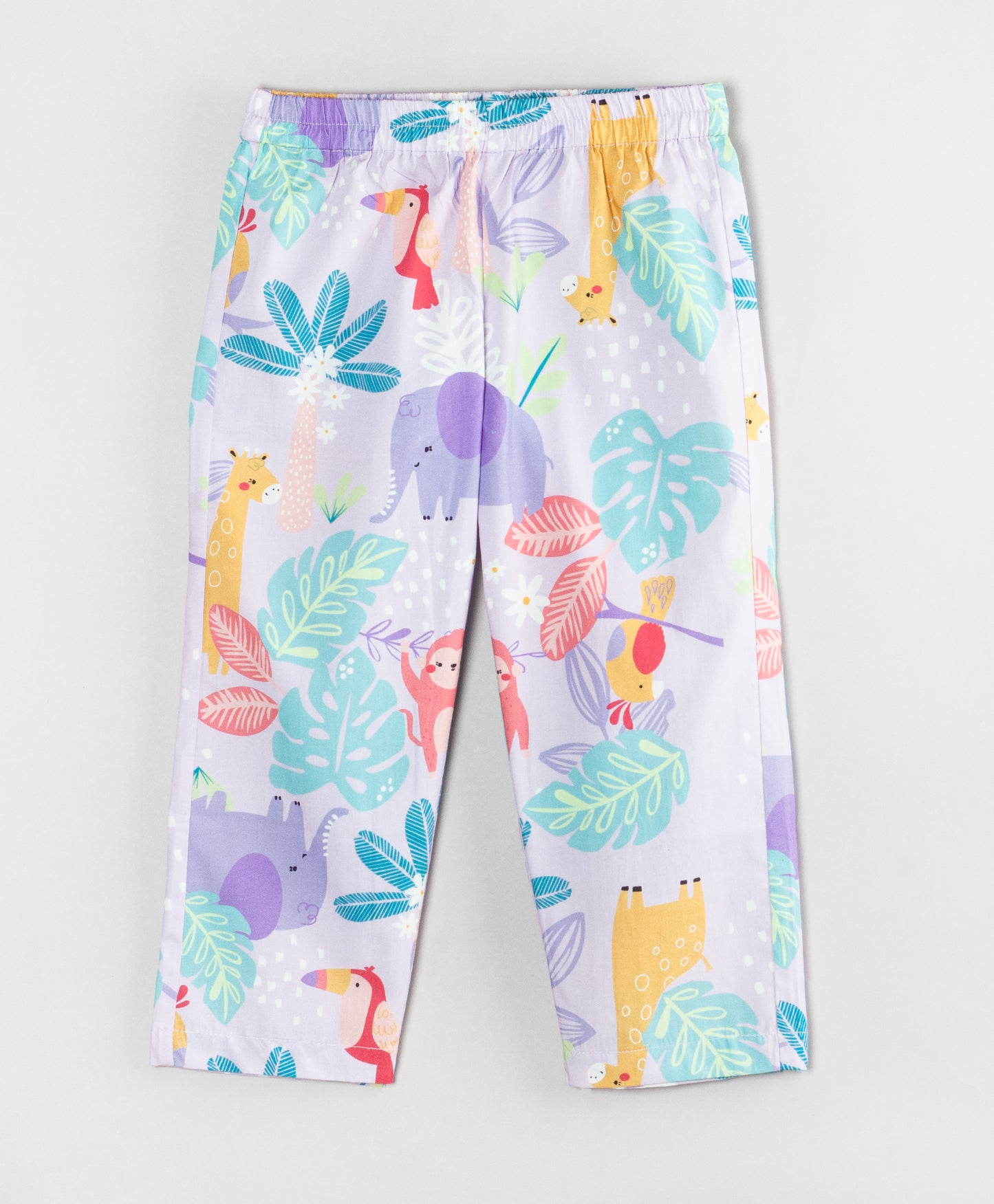 LILAC JUNGLE PRINT NIGHTSUIT