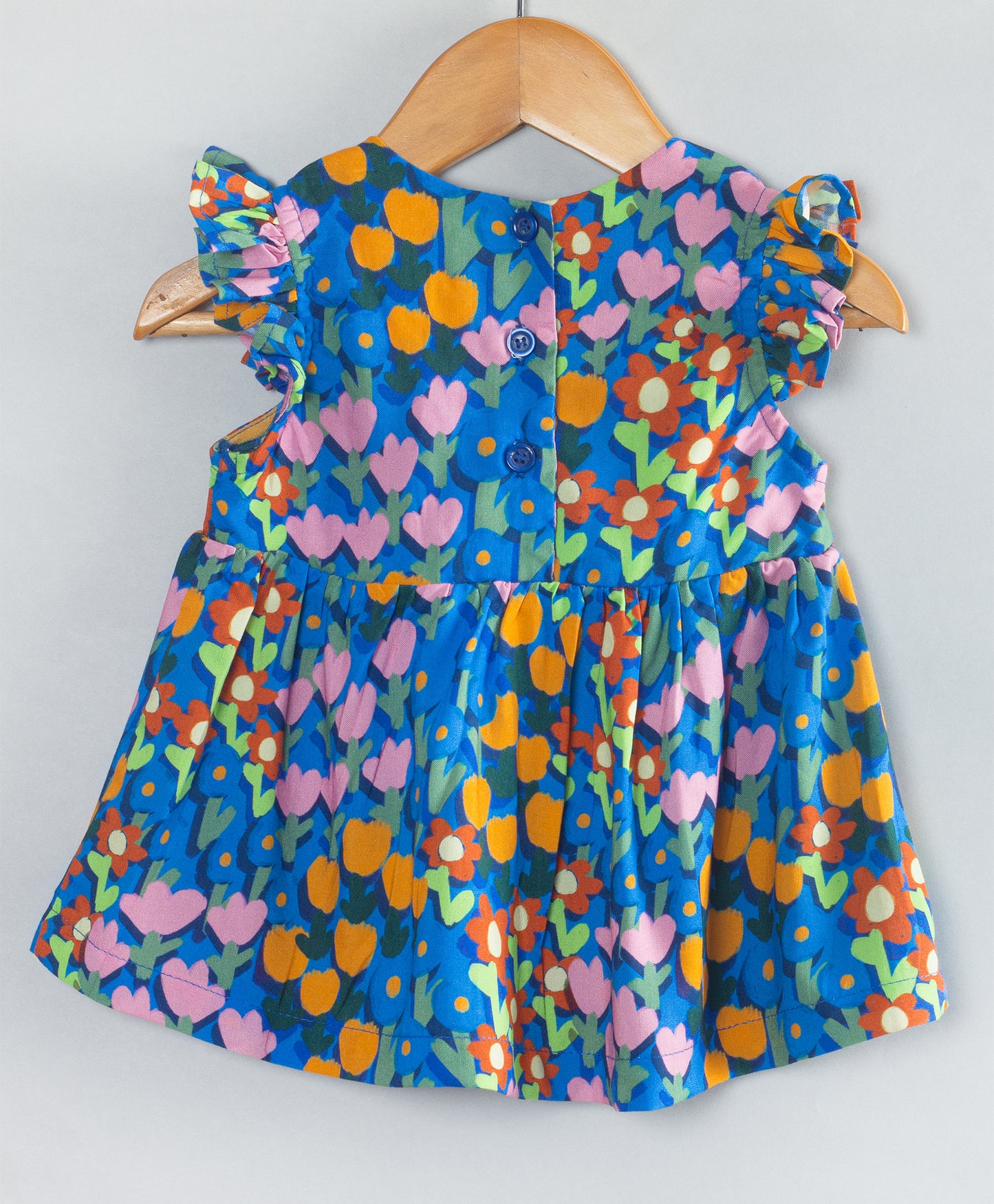 TULIP FLORAL PRINT INFANT SET