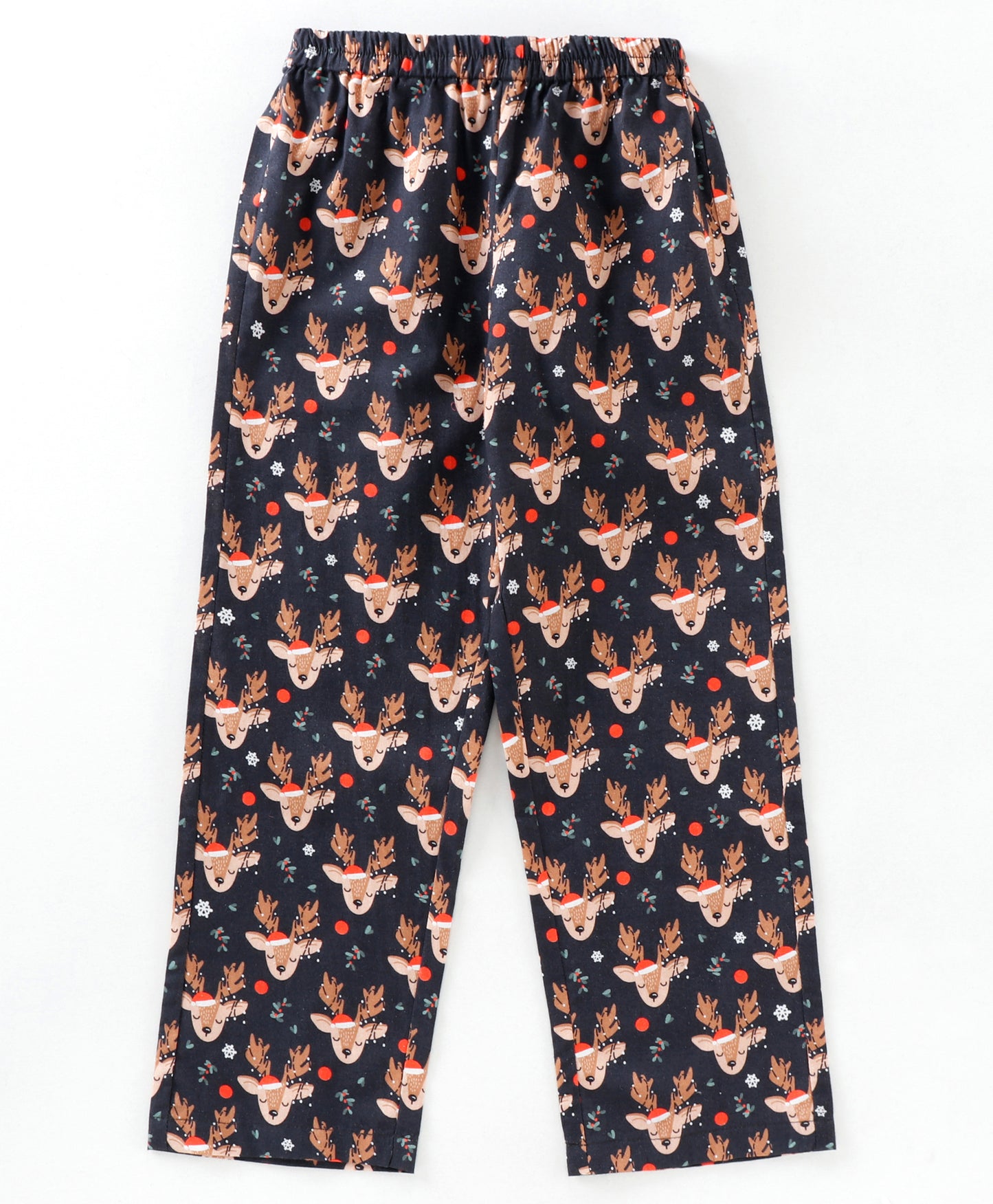 REINDEER PRINT COTTON NIGHTSUIT