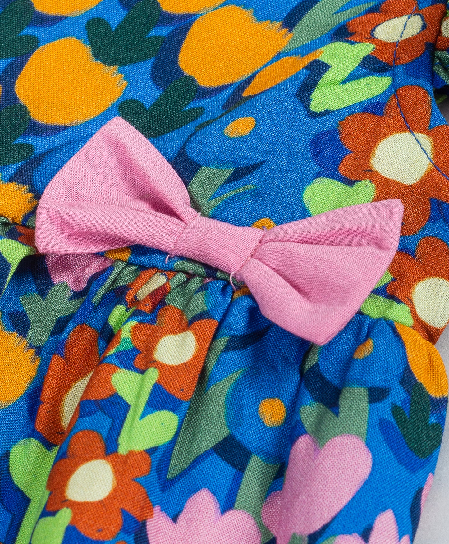 TULIP FLORAL PRINT INFANT SET