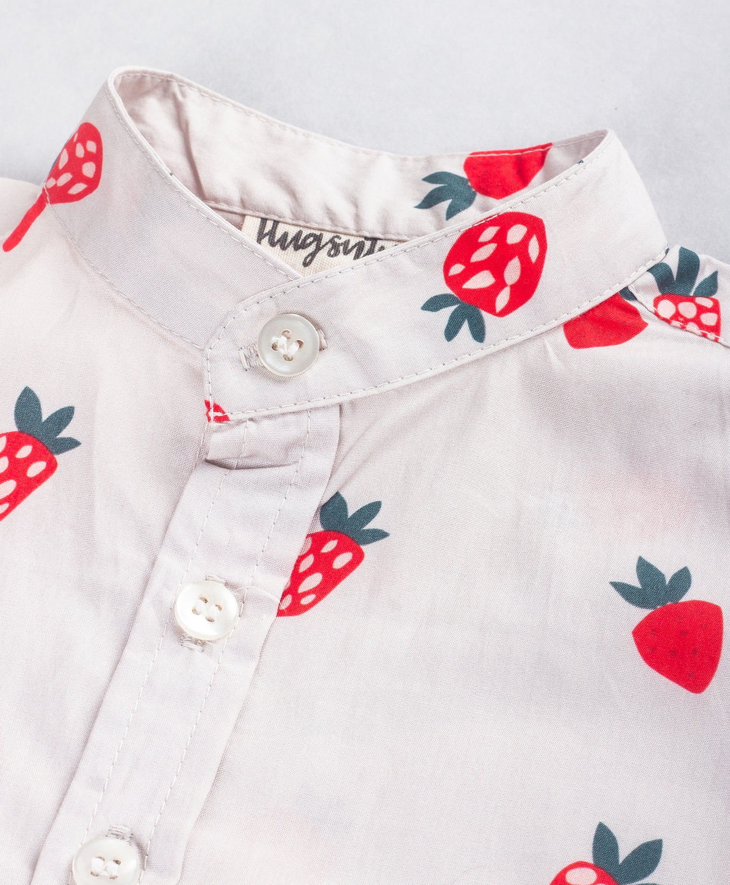 STRAWBERRY PRINT INFANT BOYS SHORTS SET