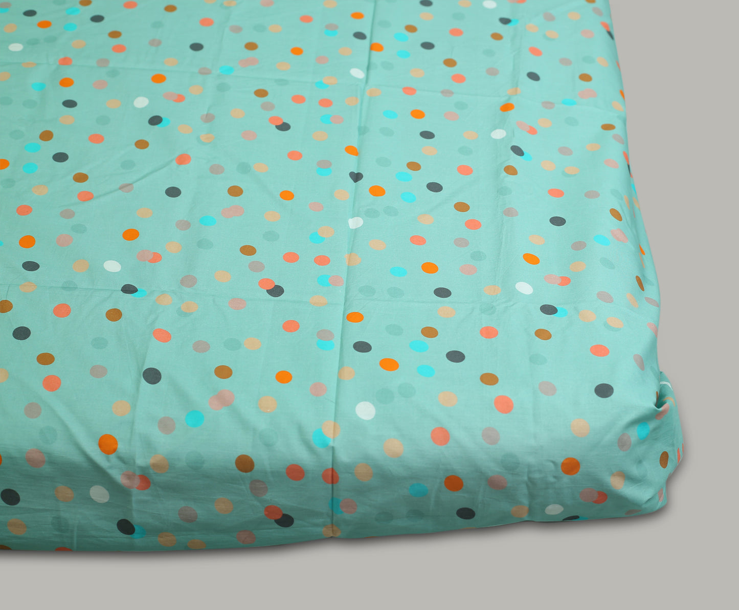 ELEPHANT AND DOT PRINT COT SET