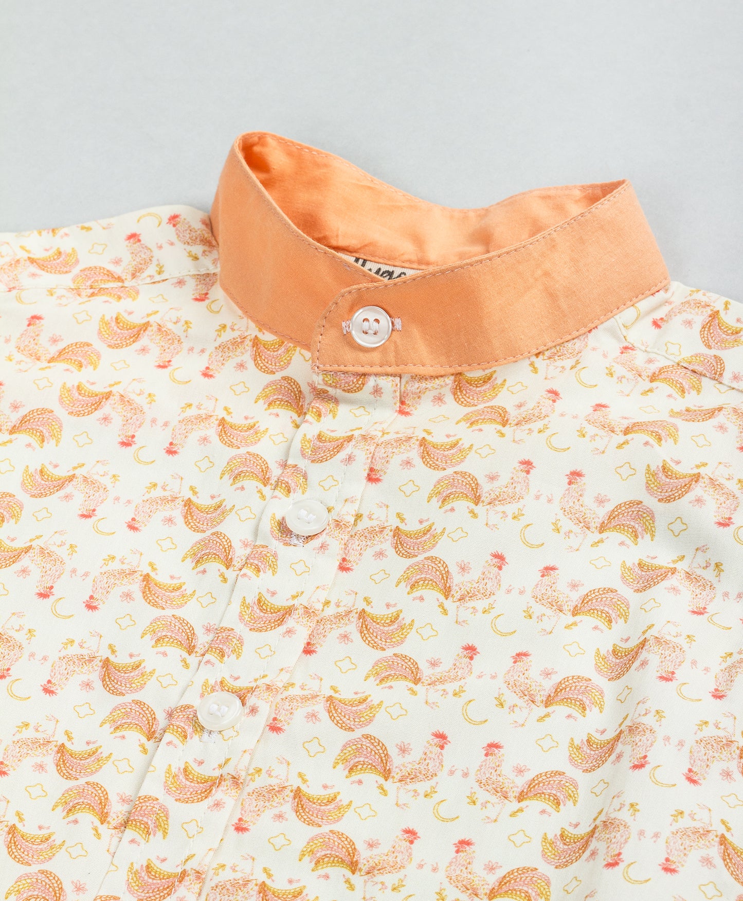 COCK A DOODLE PRINT SHIRT
