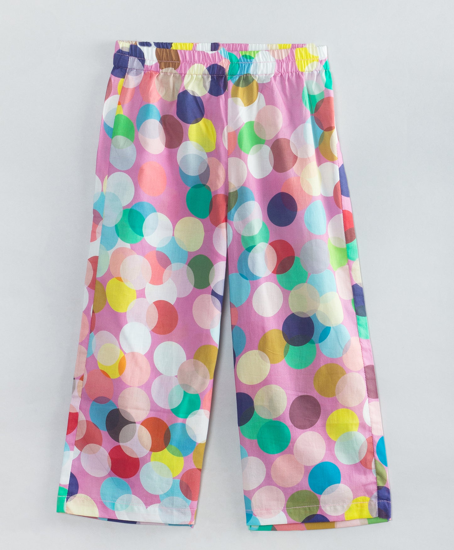 MULTI DOT PRINT COORDINATE SET WITH BOW