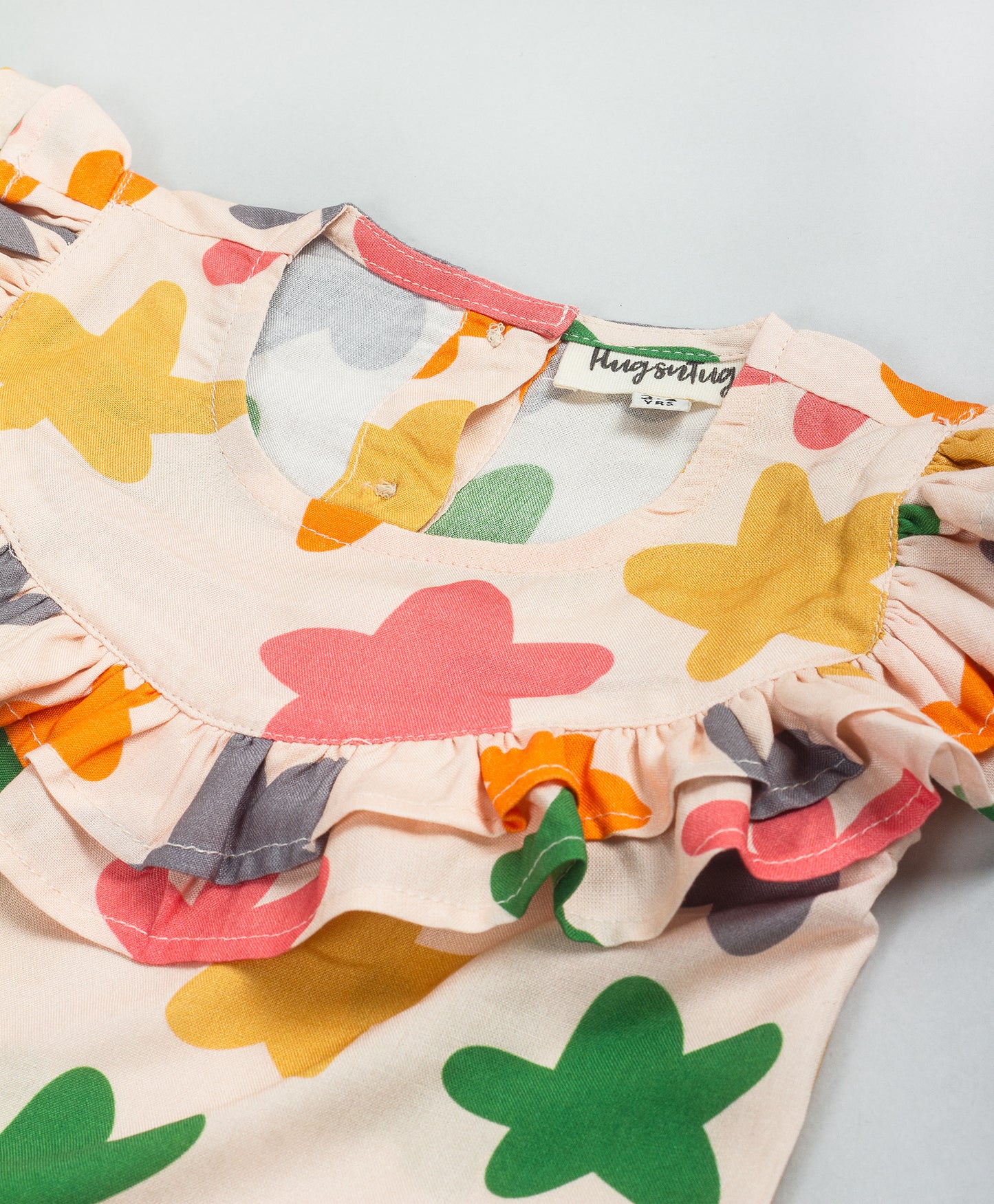 MULTI COLOR STAR PRINT TOP