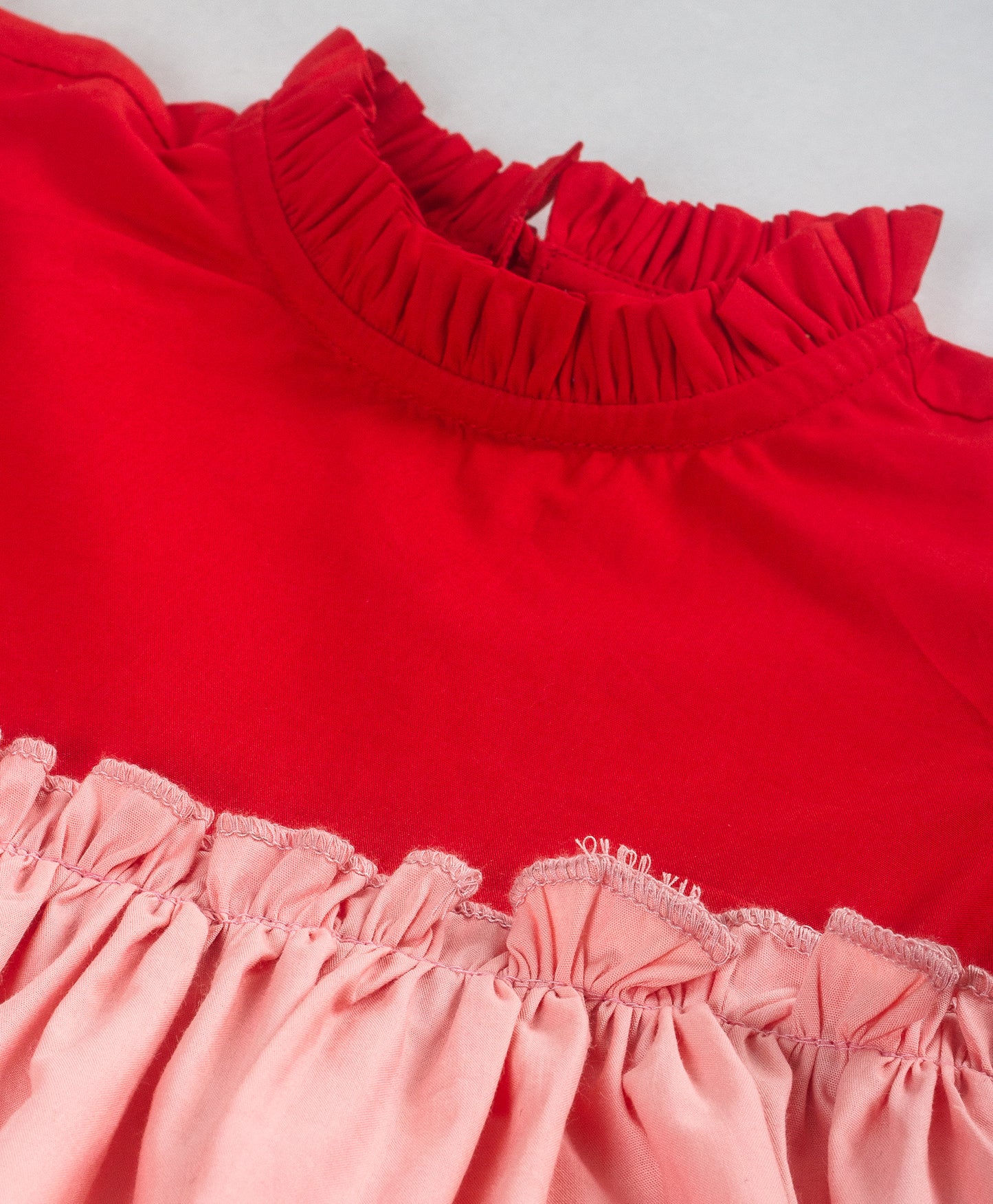 COLOR BLOCK PANELED DRESS