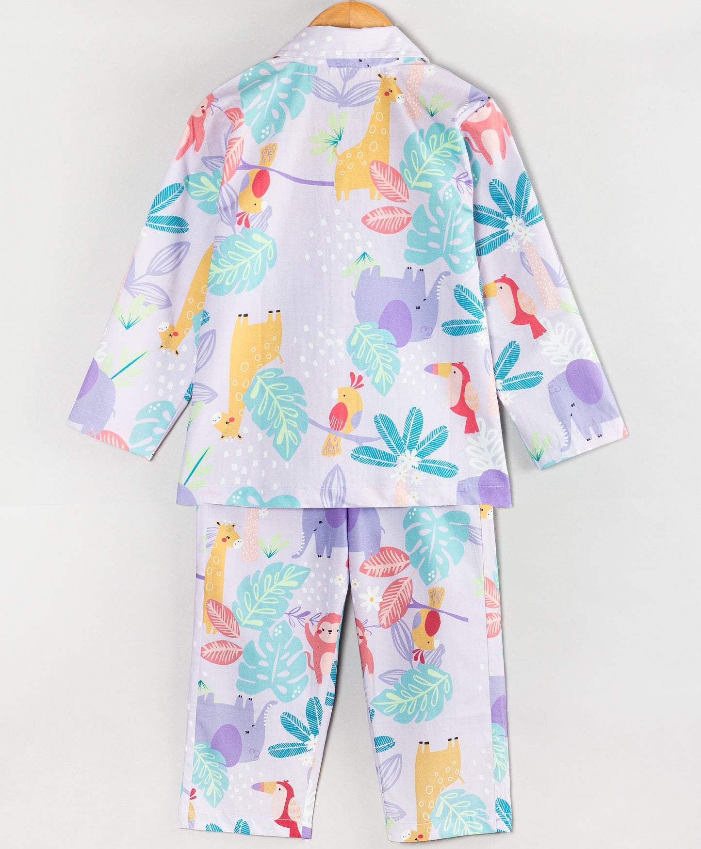 LILAC JUNGLE PRINT NIGHTSUIT