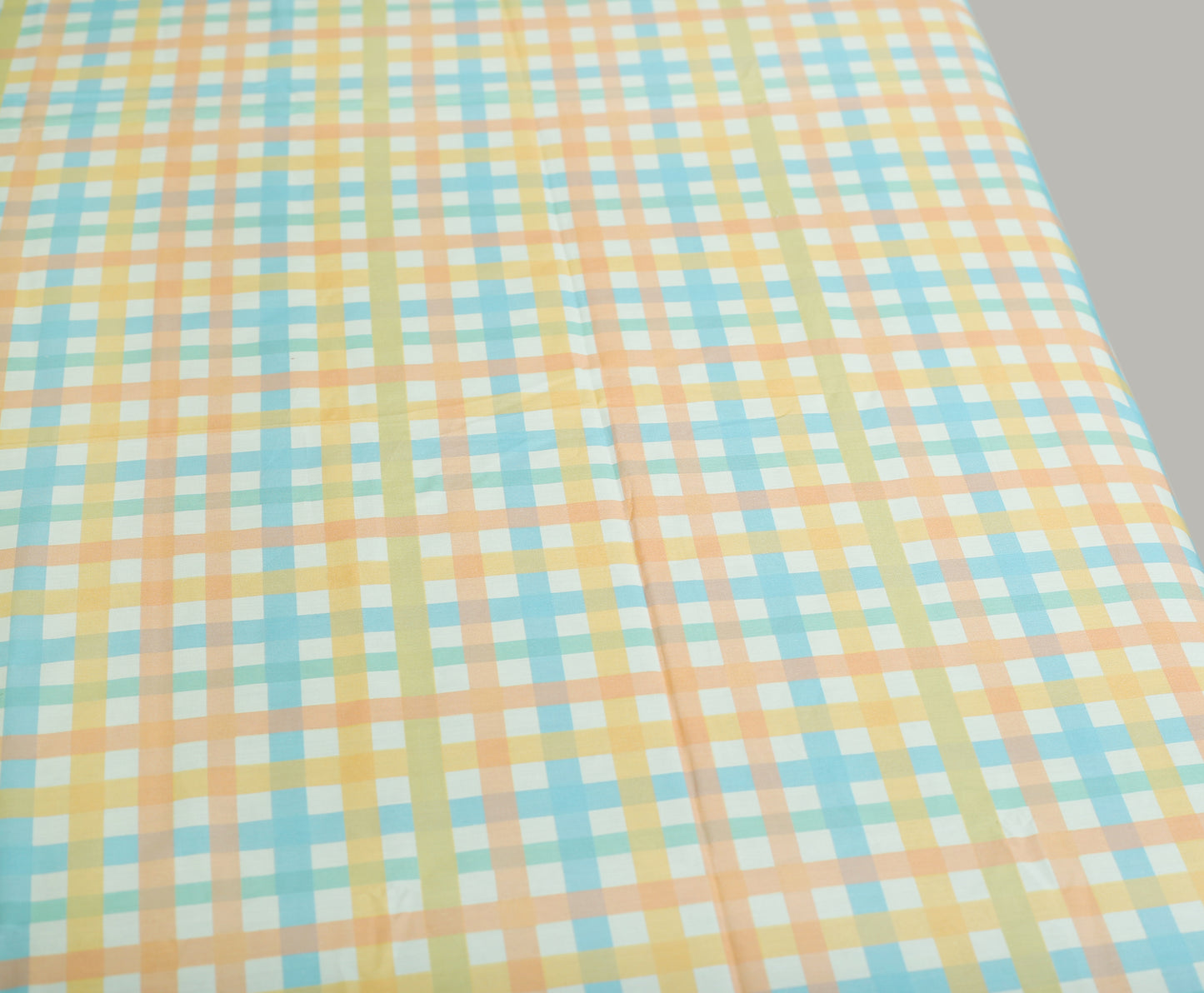 CRANE AND CHECK PRINT COT SET