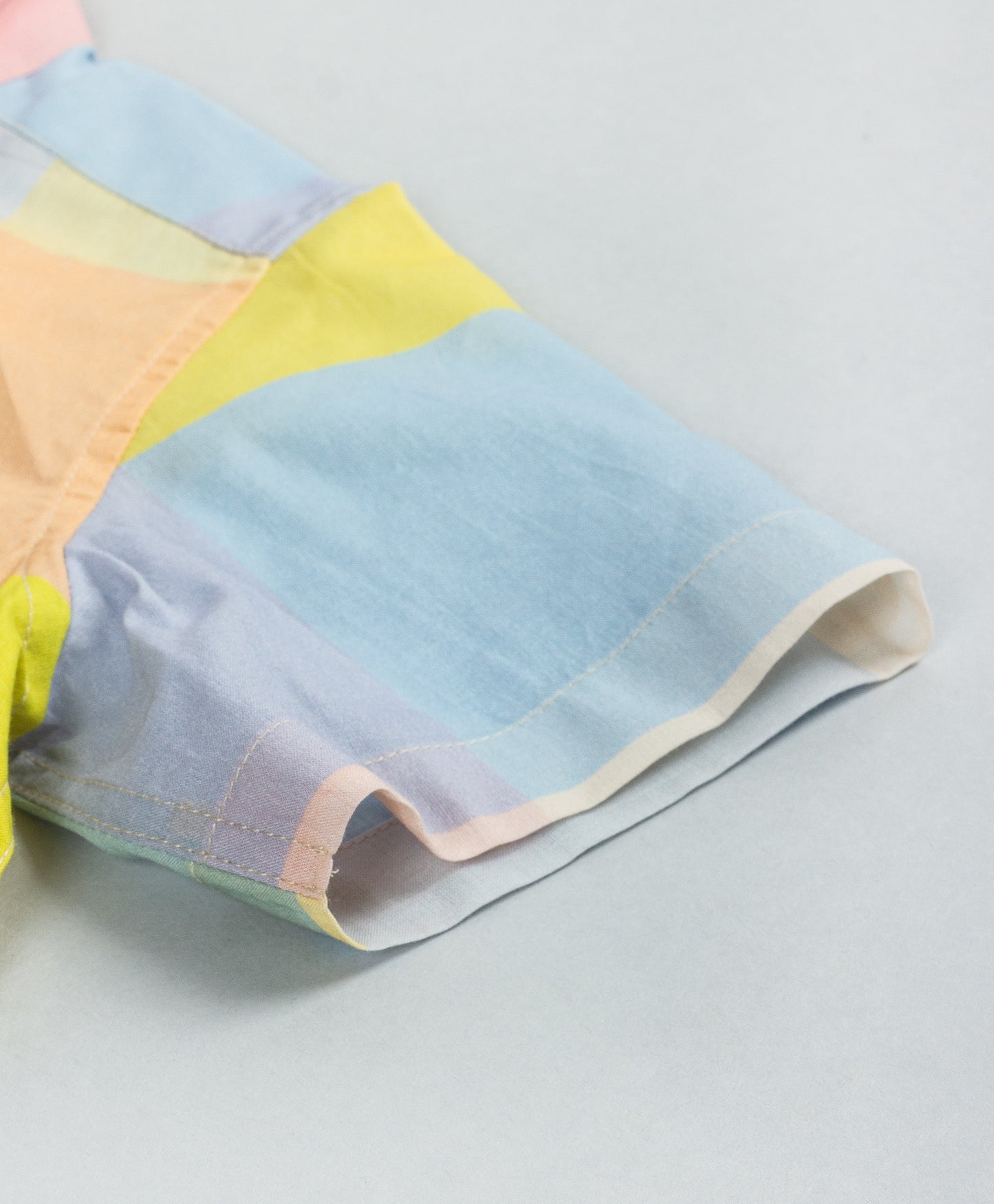 BIG PASTEL MULTI CHECK PRINT BOYS SHIRT
