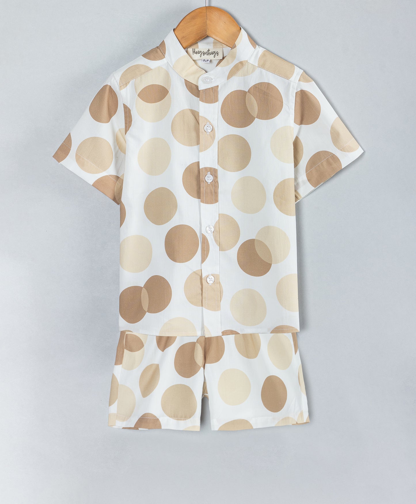 BIG DOT PRINT BOYS SHORTS SET