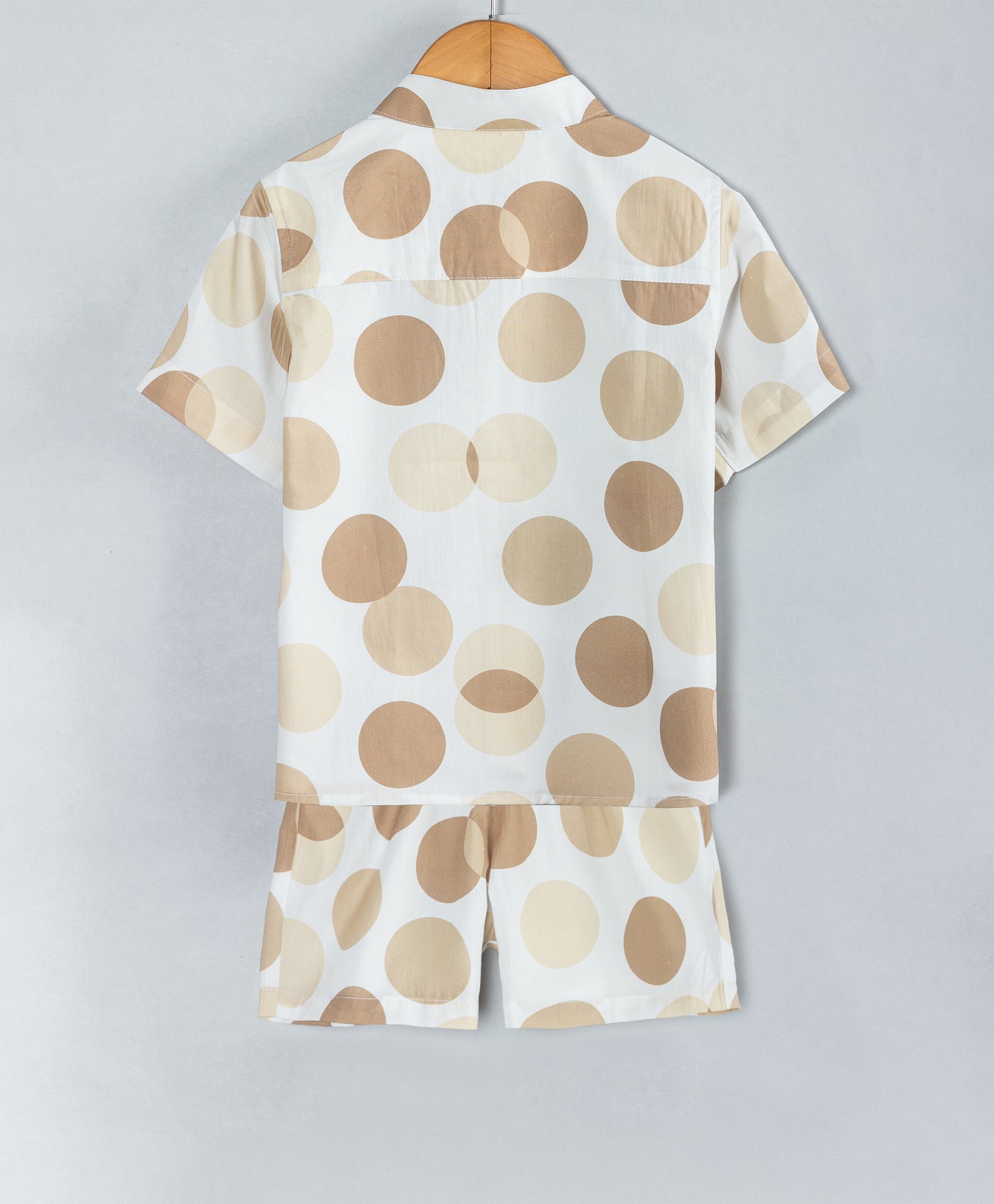 BIG DOT PRINT BOYS SHORTS SET