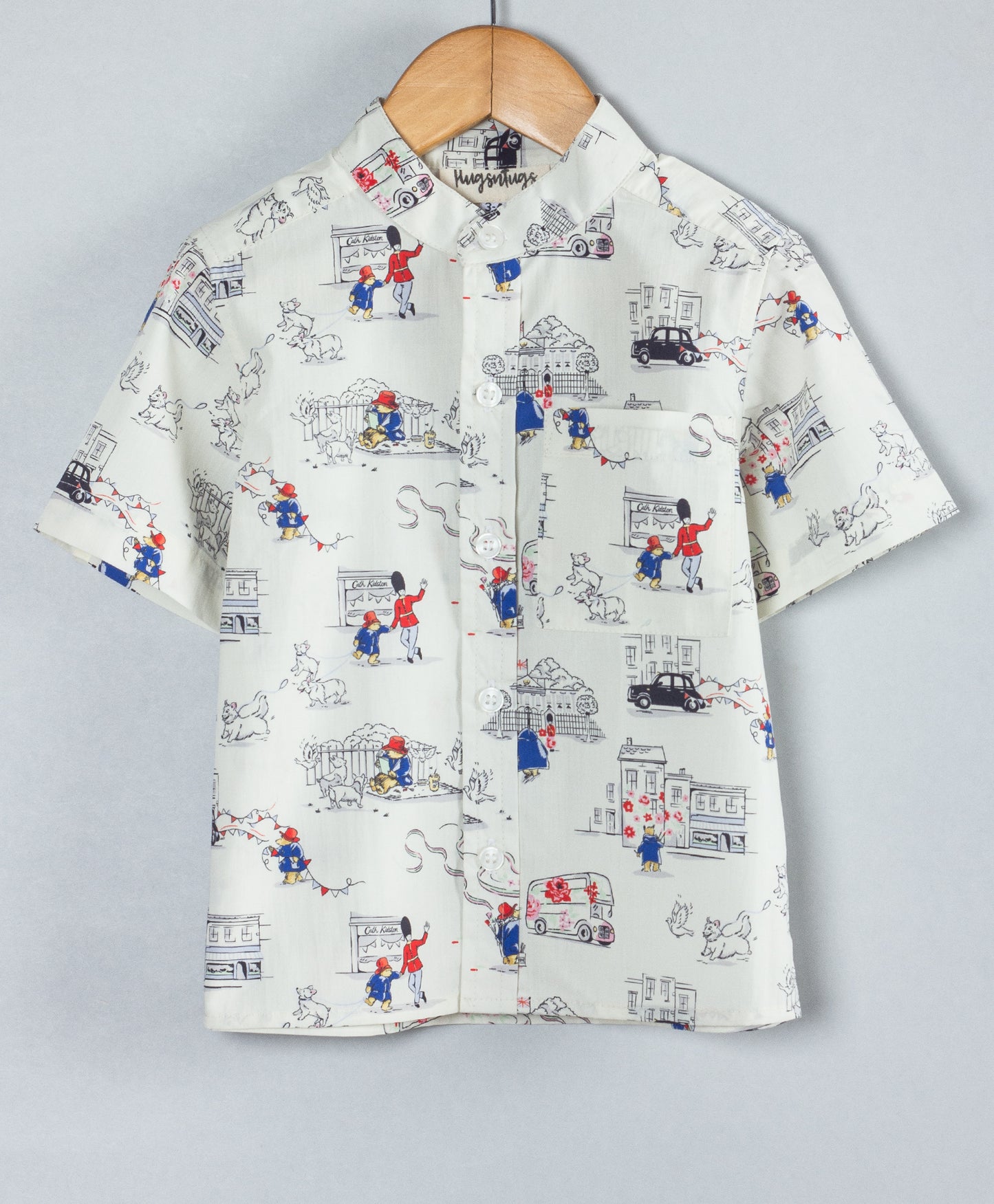 LONDON PRINT BOYS SHORTS SET