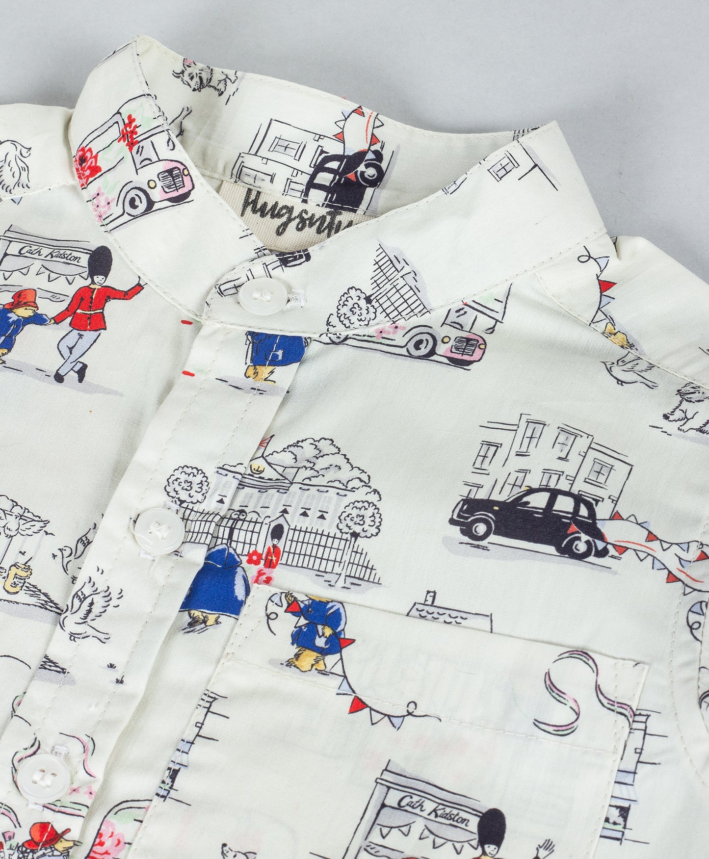 LONDON PRINT BOYS SHORTS SET