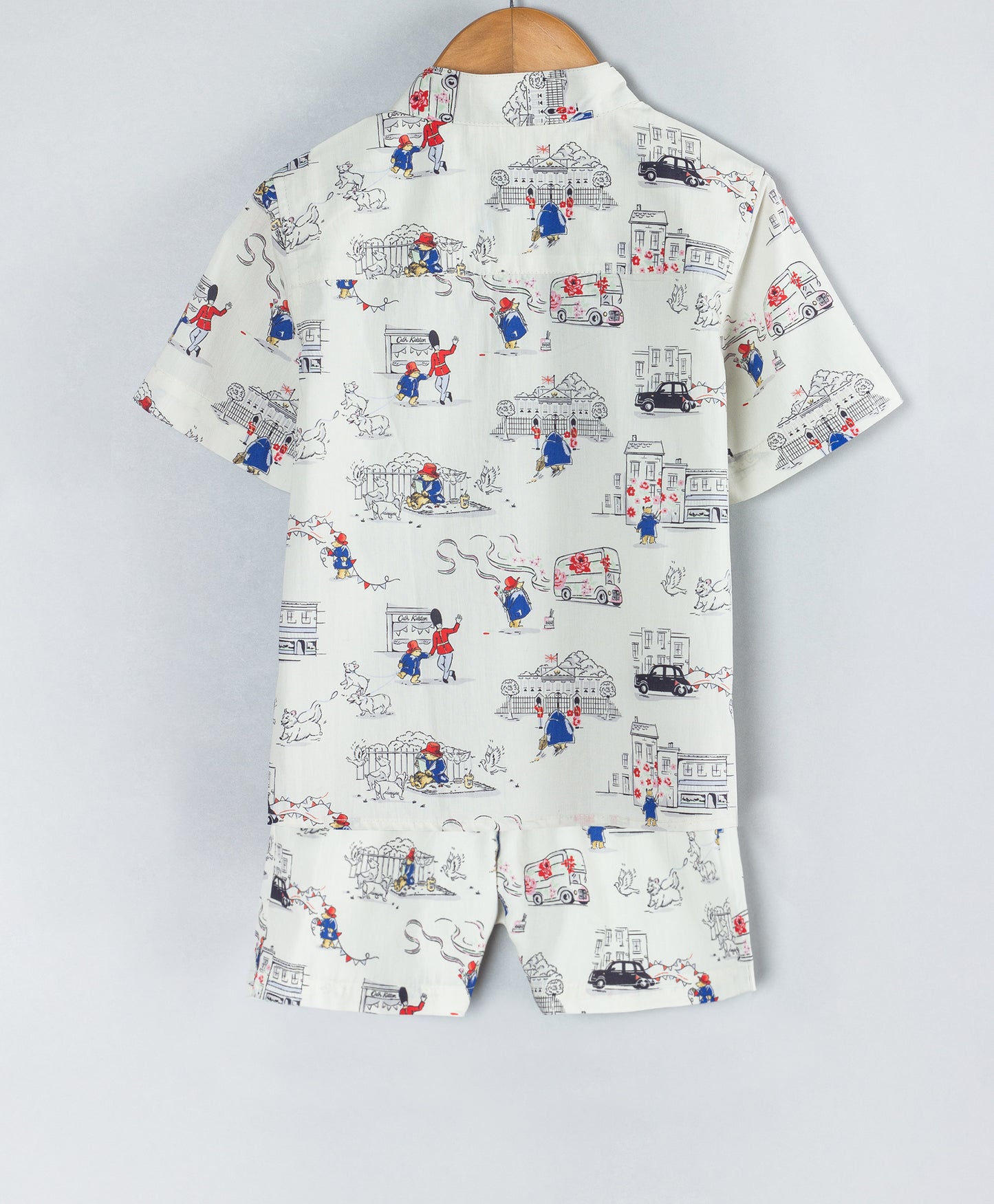 LONDON PRINT BOYS SHORTS SET