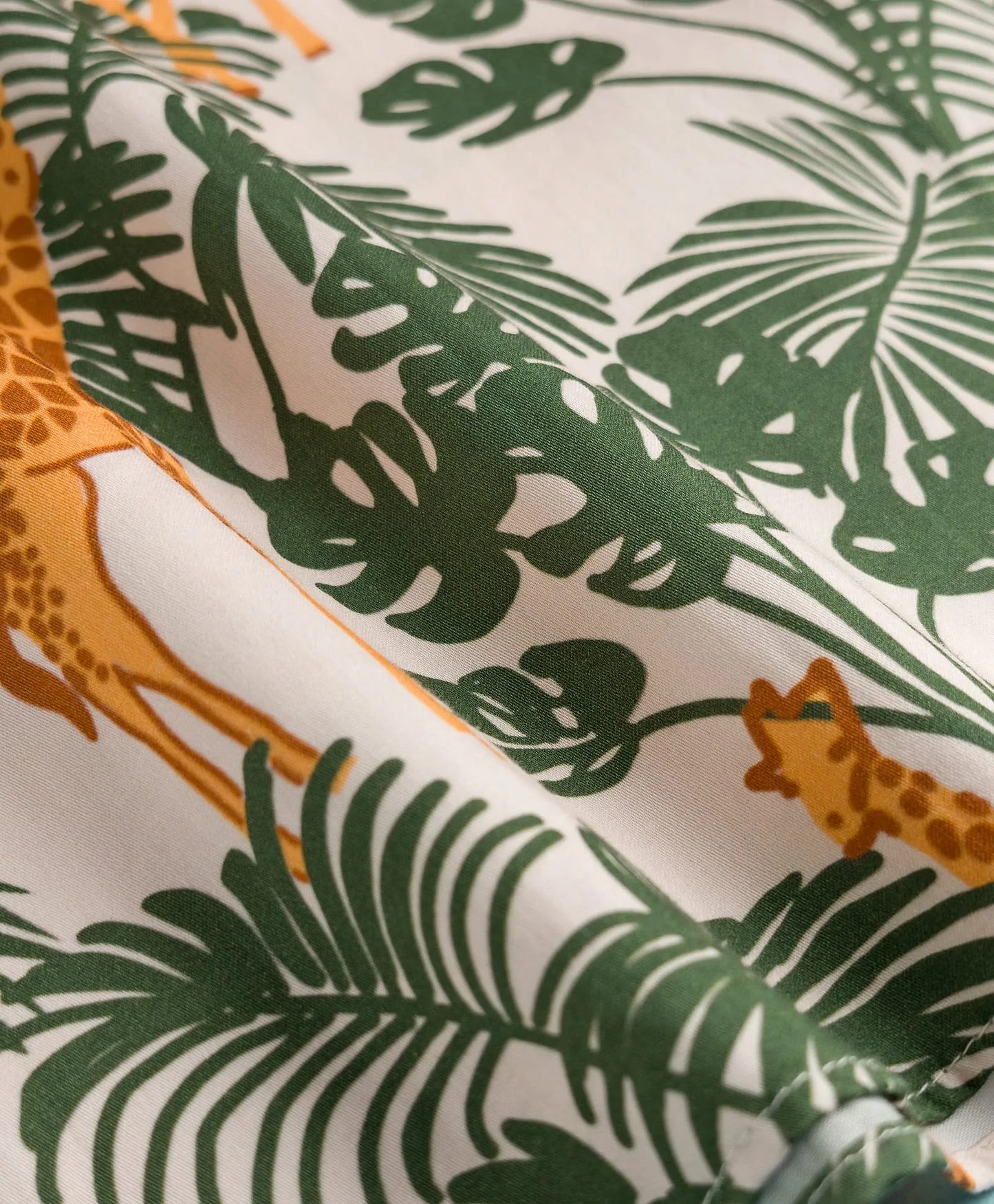 JUNGLE PRINT BOYS KURTA SET