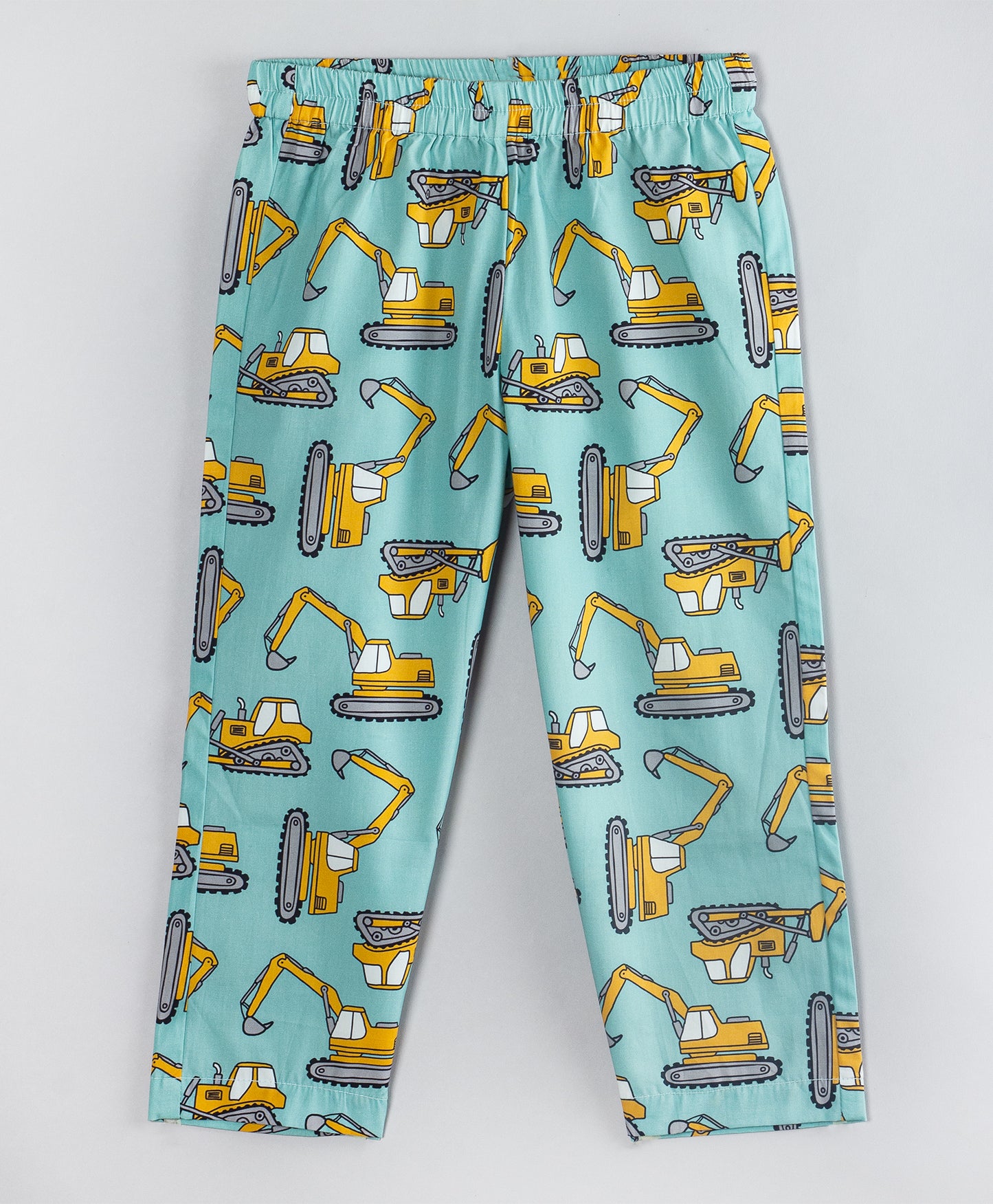 CONSTRUCTION VEHICLE PRINT NIGHTSUIT