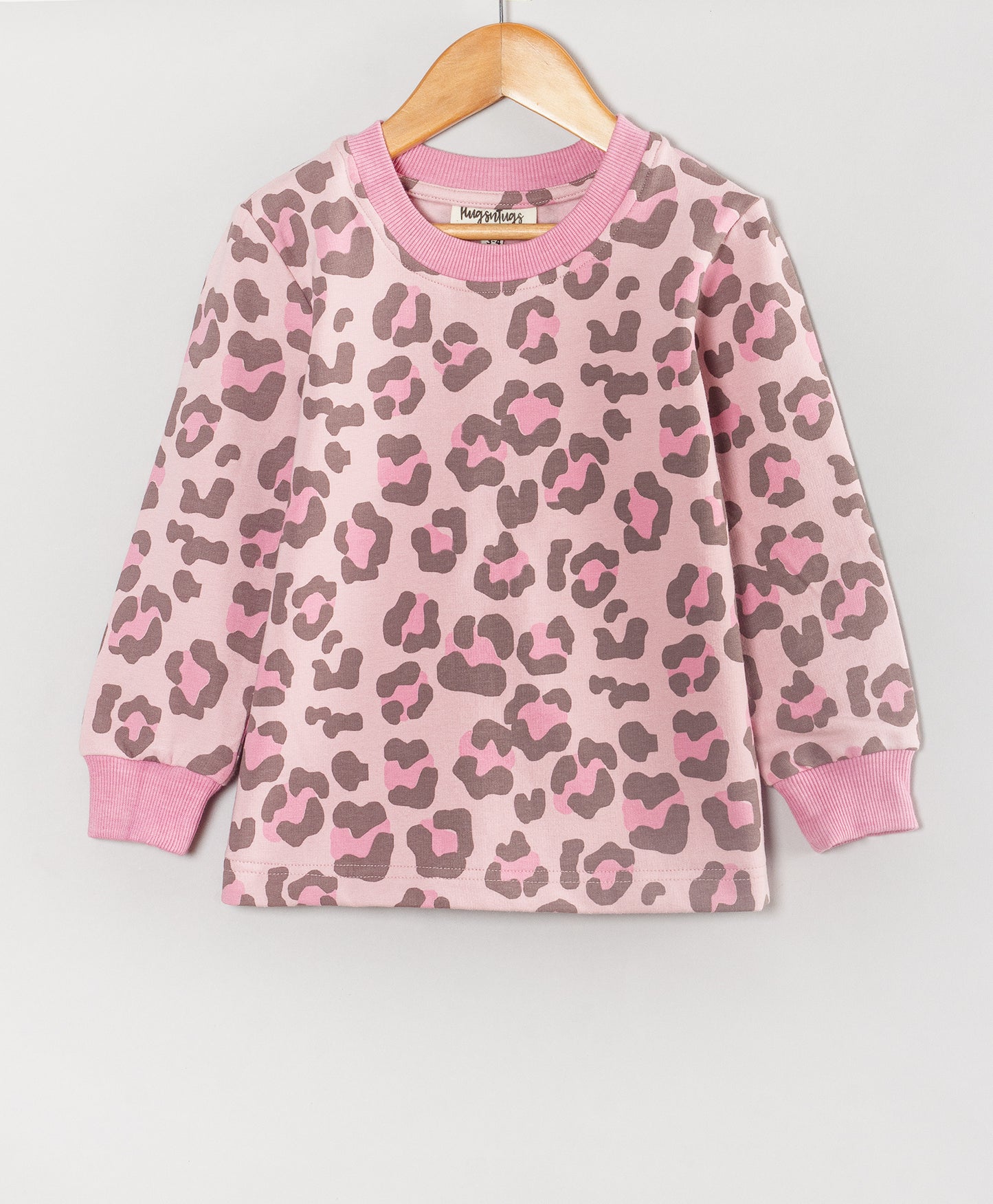 PINK ANIMAL PRINT TRACKSUIT