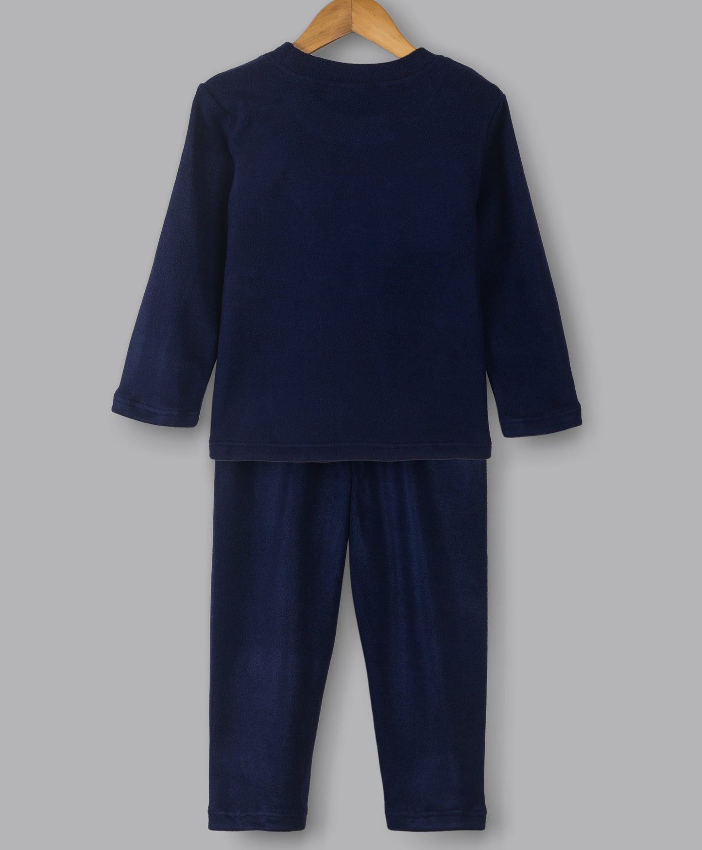 KOALA IN SPACE PATCH NAVY FLEECE SET
