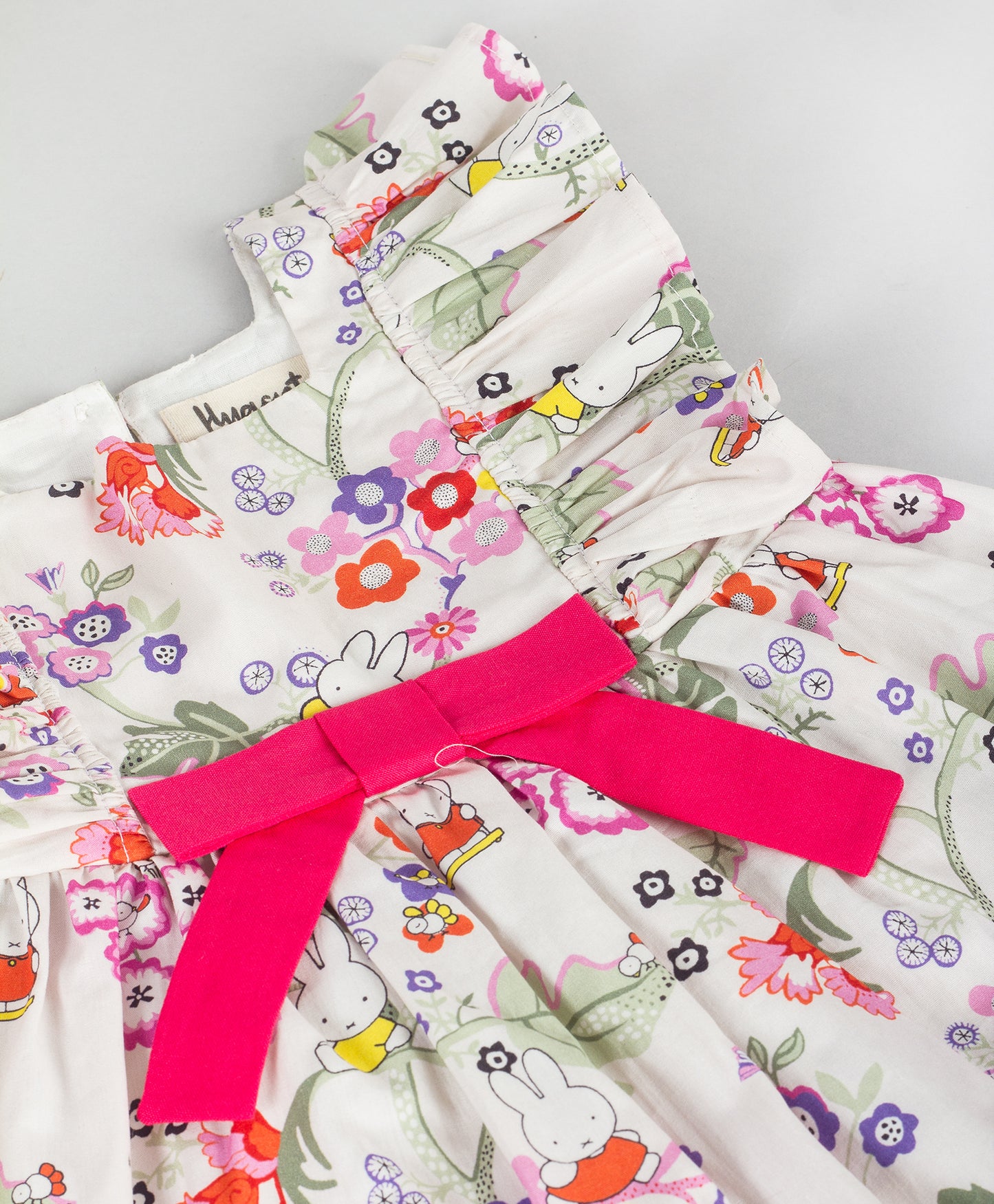PINK AND YELLOW FLOWER PRINT INFANT SHORTS SET