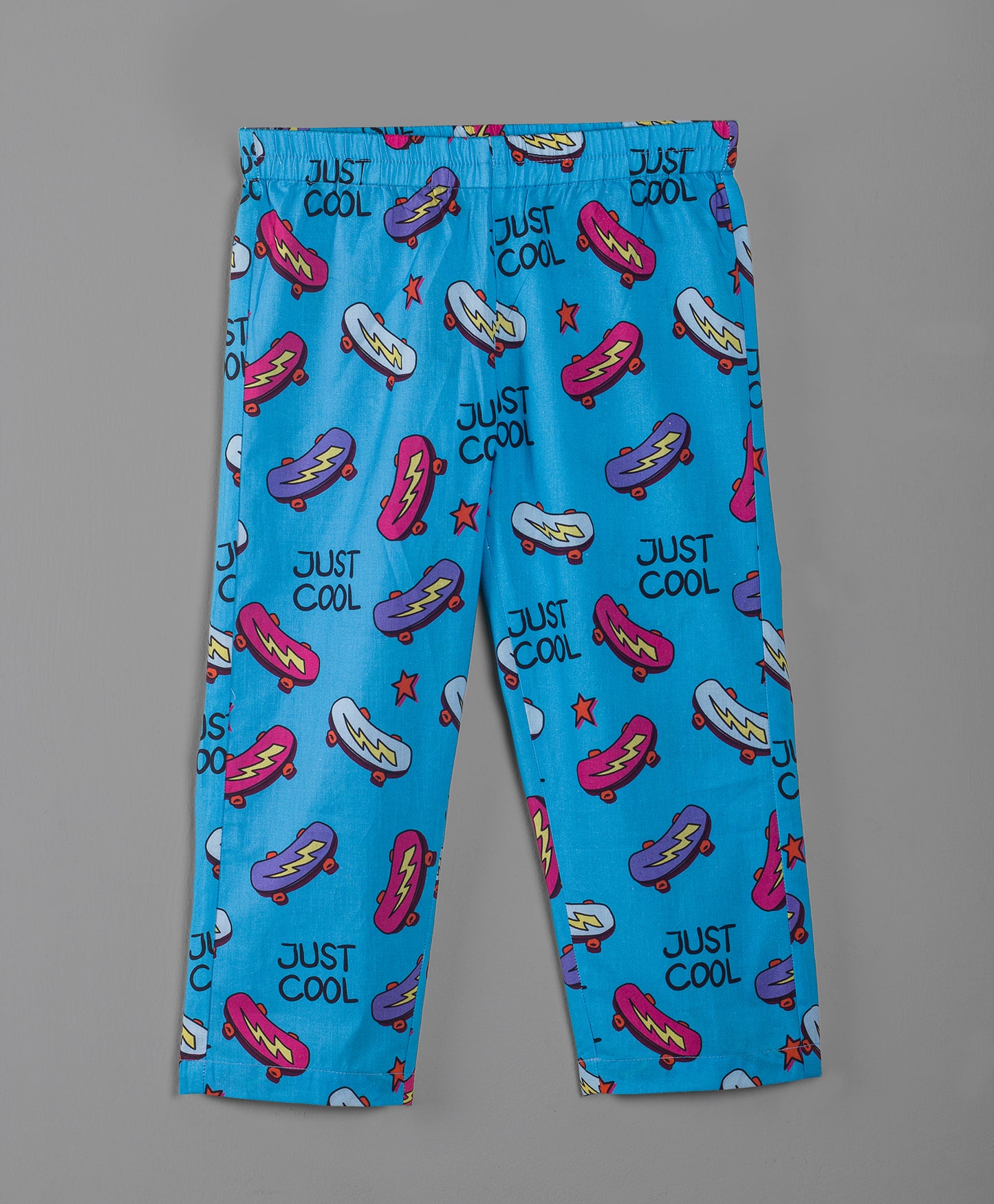 JUST COOL SKATEBOARD PRINT NIGHTSUIT