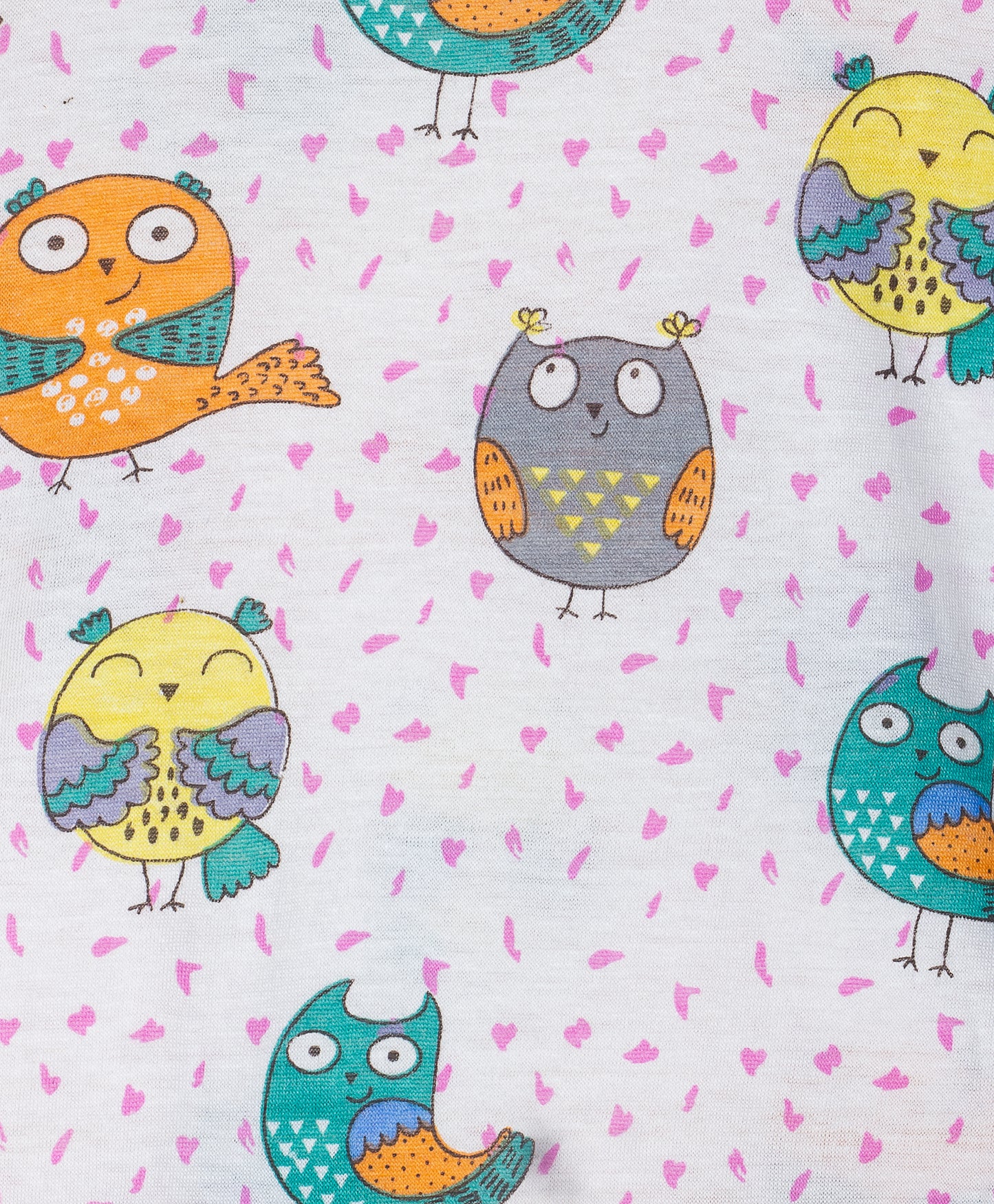ALL OVER OWL PRINT JERSEY SLEEP SET