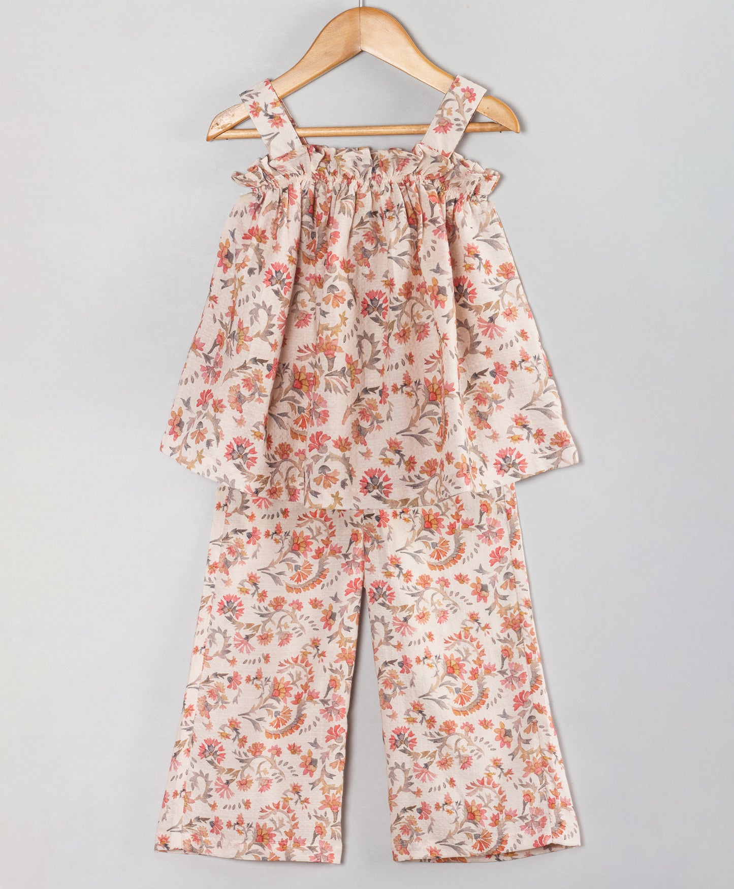 PASTEL PINK FLORAL COORDINATED SET