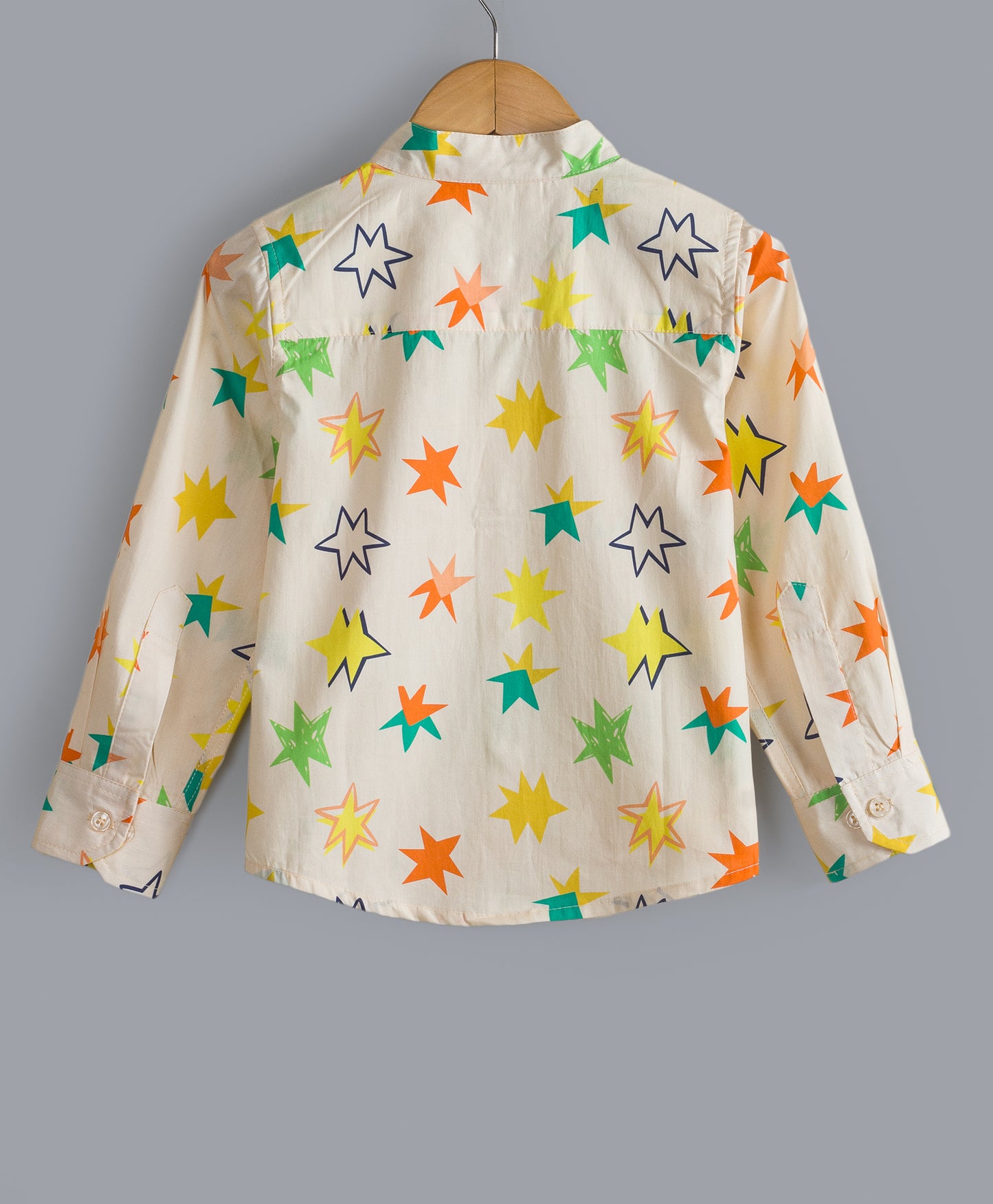 STAR PRINT FULL SLEEVES BOYS SHIRT