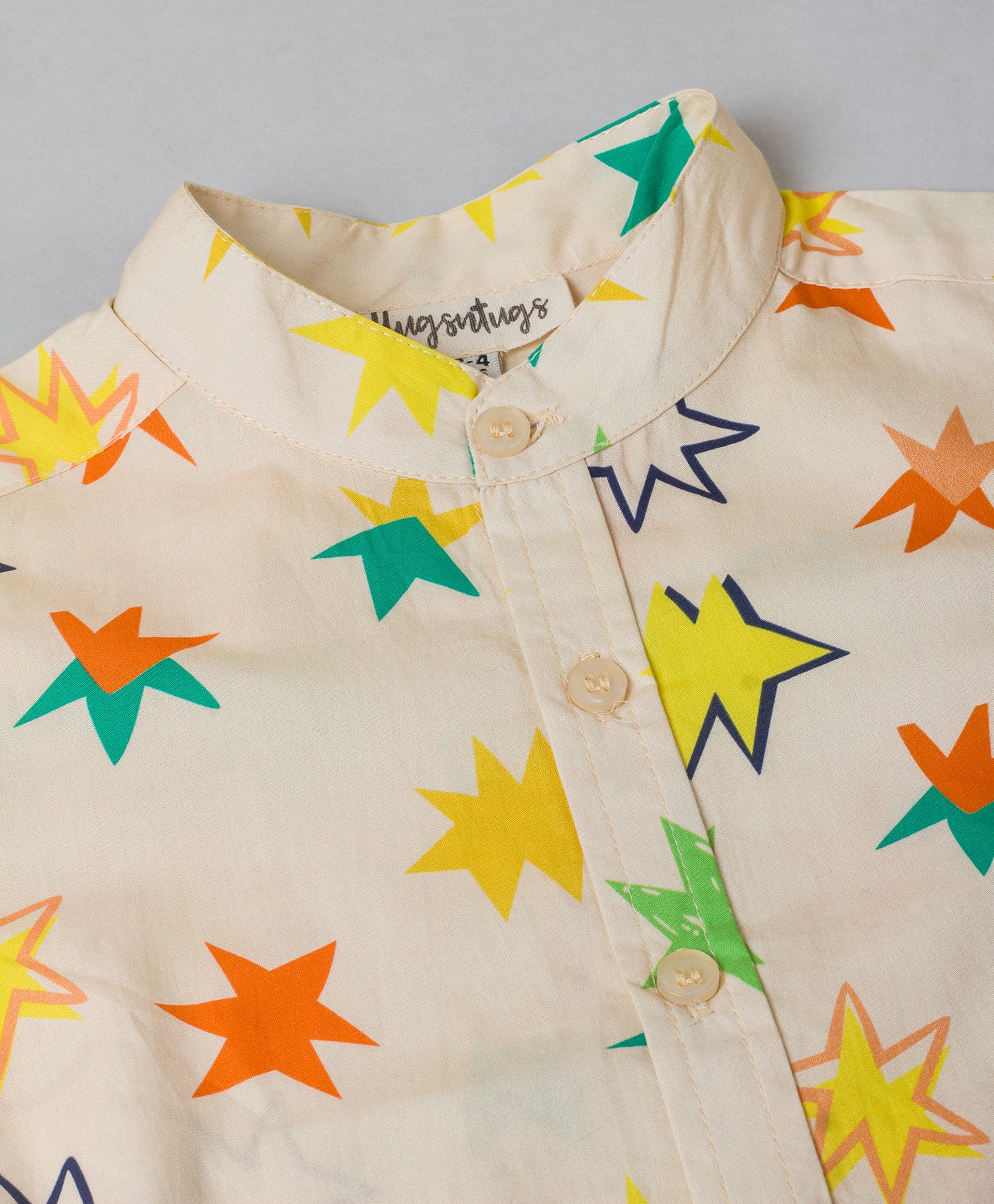 STAR PRINT FULL SLEEVES BOYS SHIRT