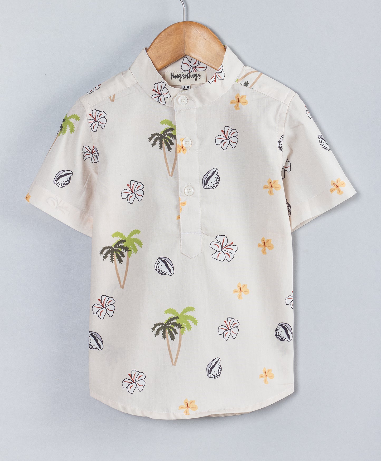 BEACH PRINT BOYS SHIRT