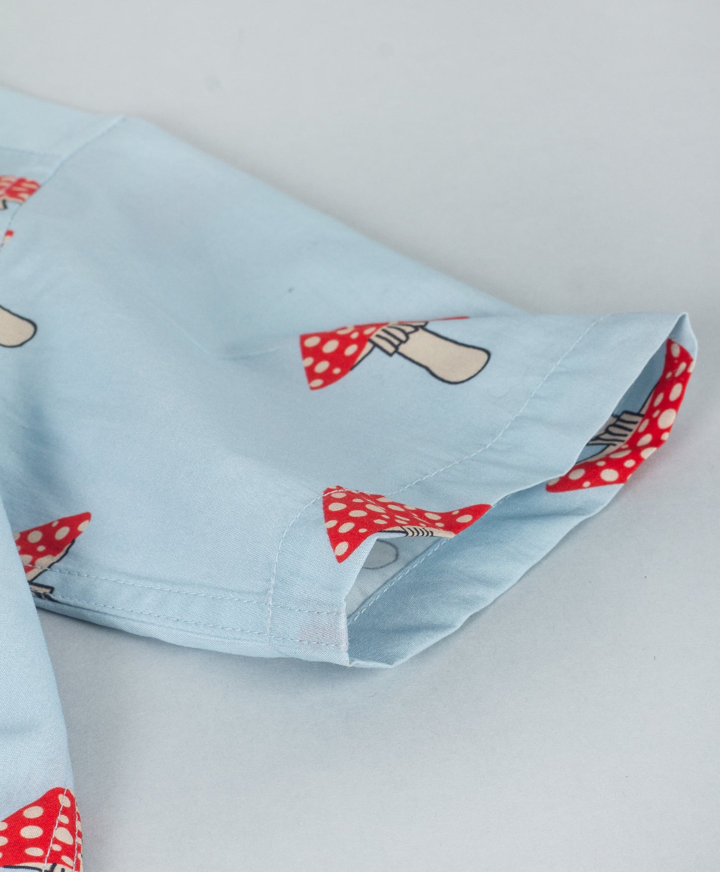 MUSHROOM PRINT BOYS SHIRT