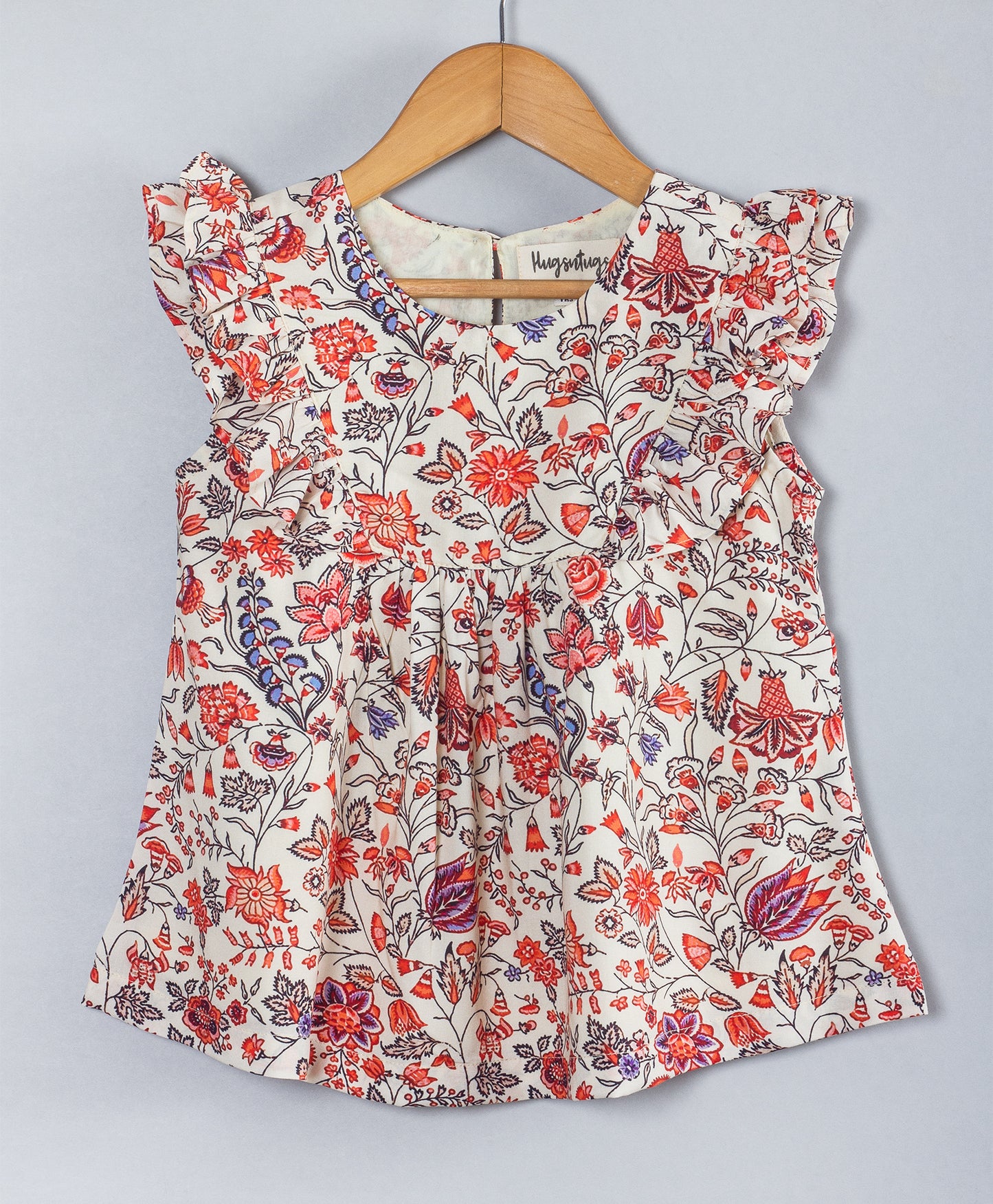 PAISLEY FLORAL PRINT TOP
