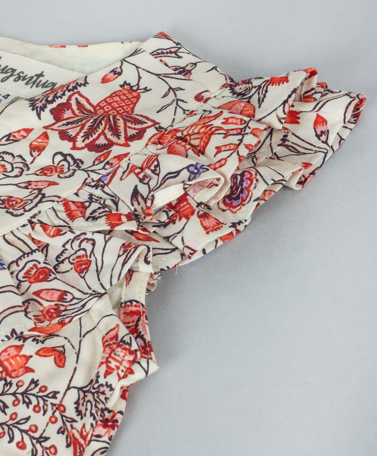 PAISLEY FLORAL PRINT TOP
