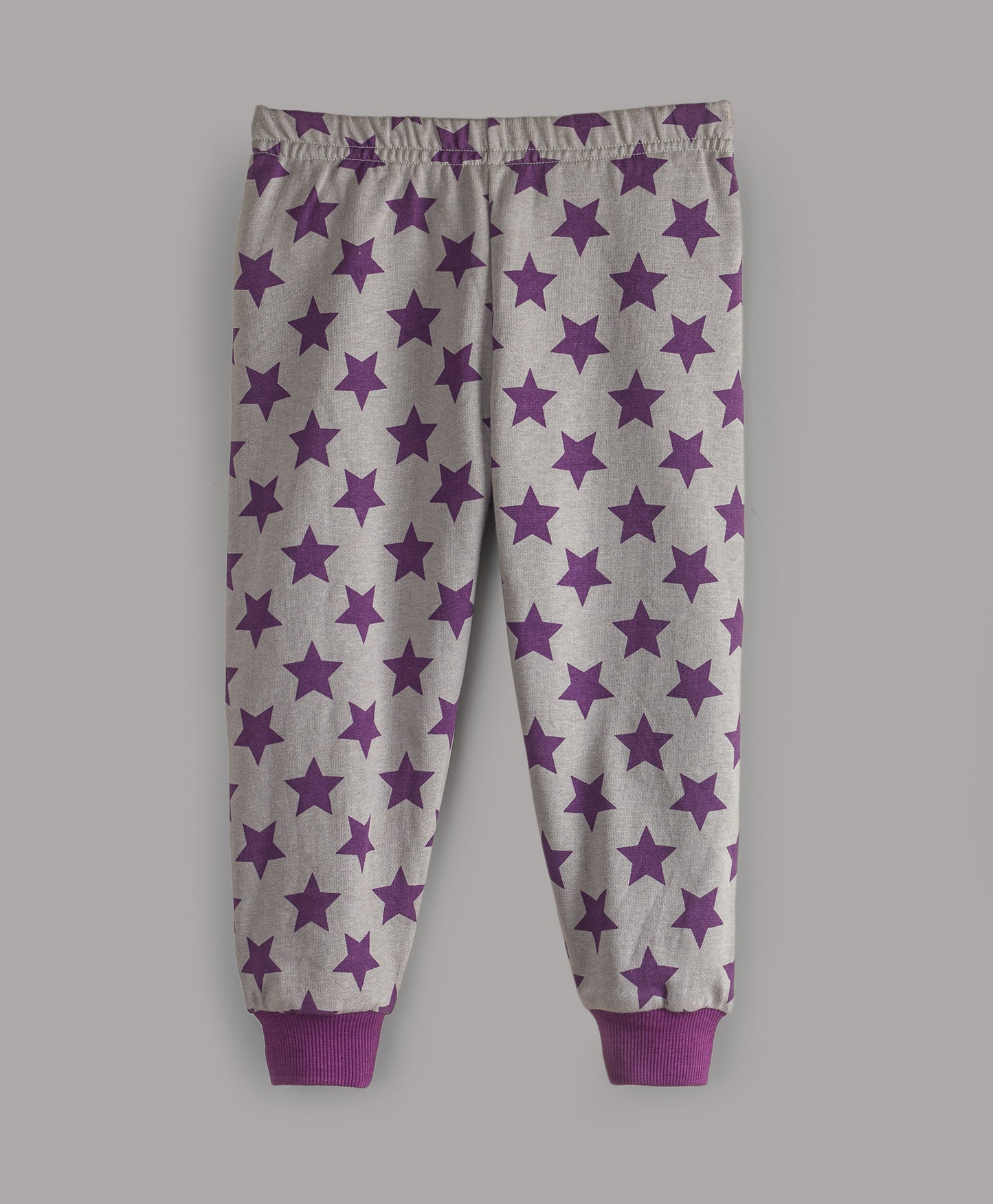 GREY PURPLE ALL OVER STAR PRINT TRACKSUIT