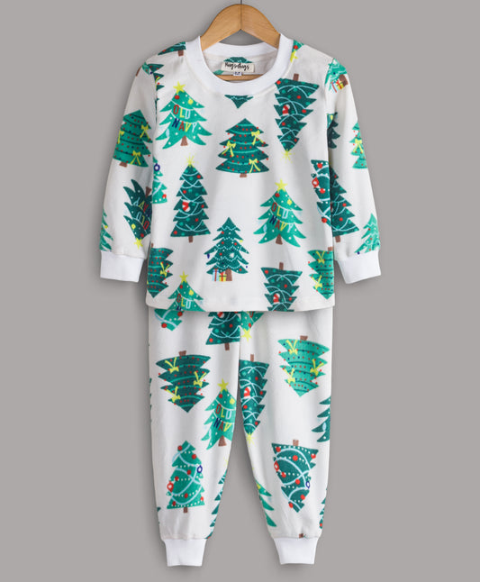 Christmas Tree print track suit. Hi