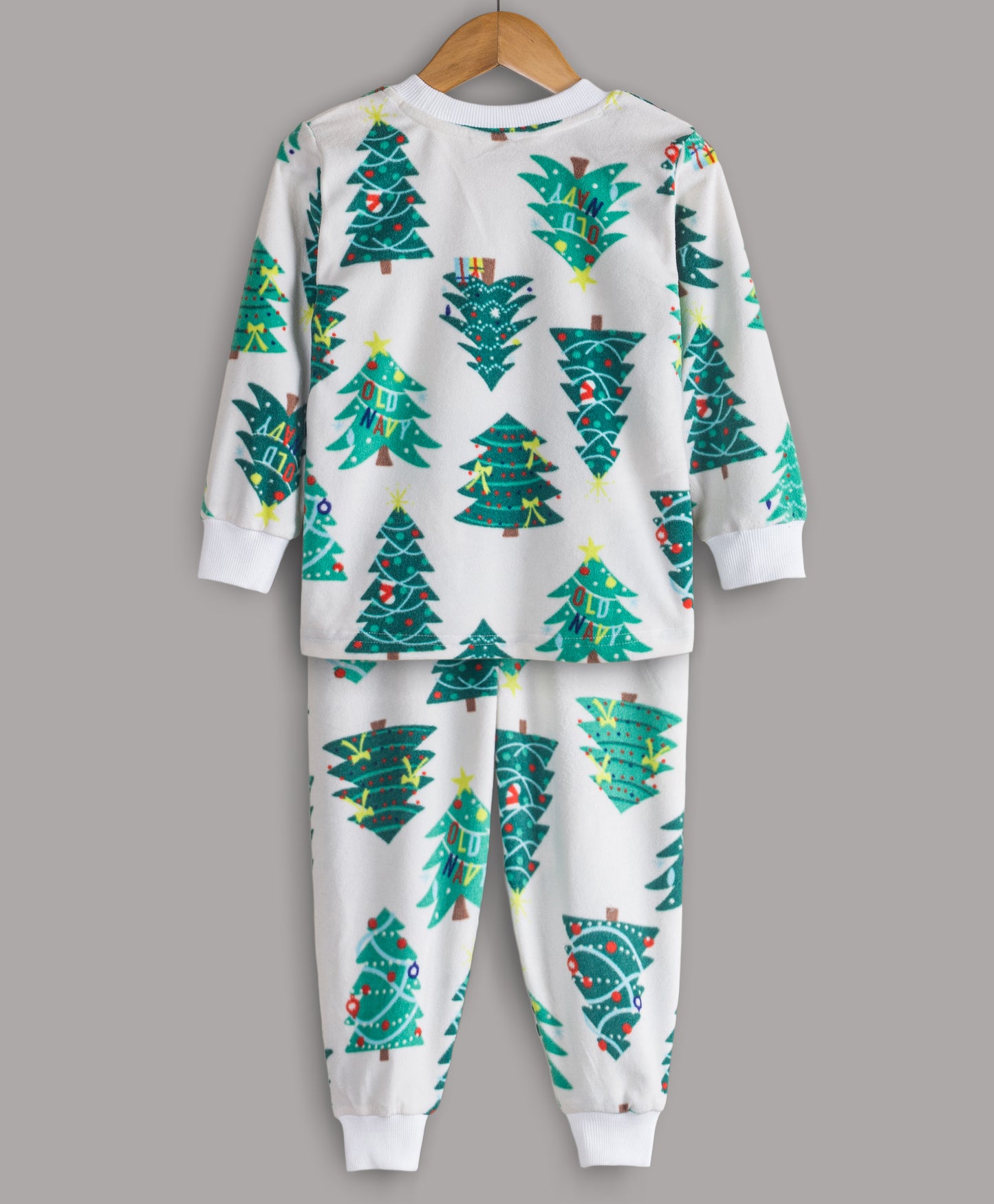 Christmas Tree print track suit.