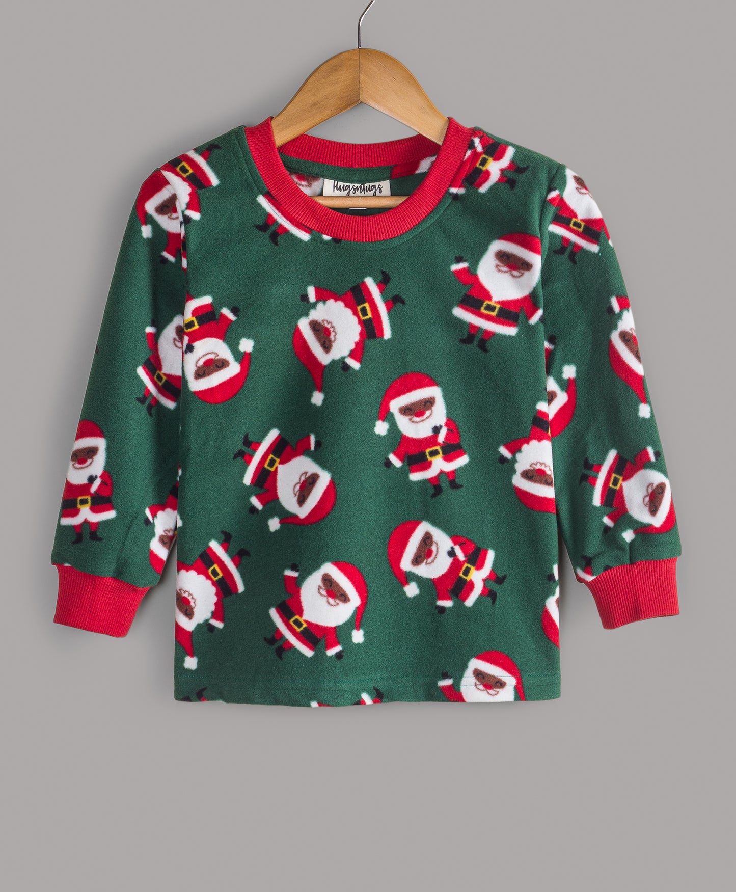 SANTA PRINT POLAR FLEECE TRACKSUIT