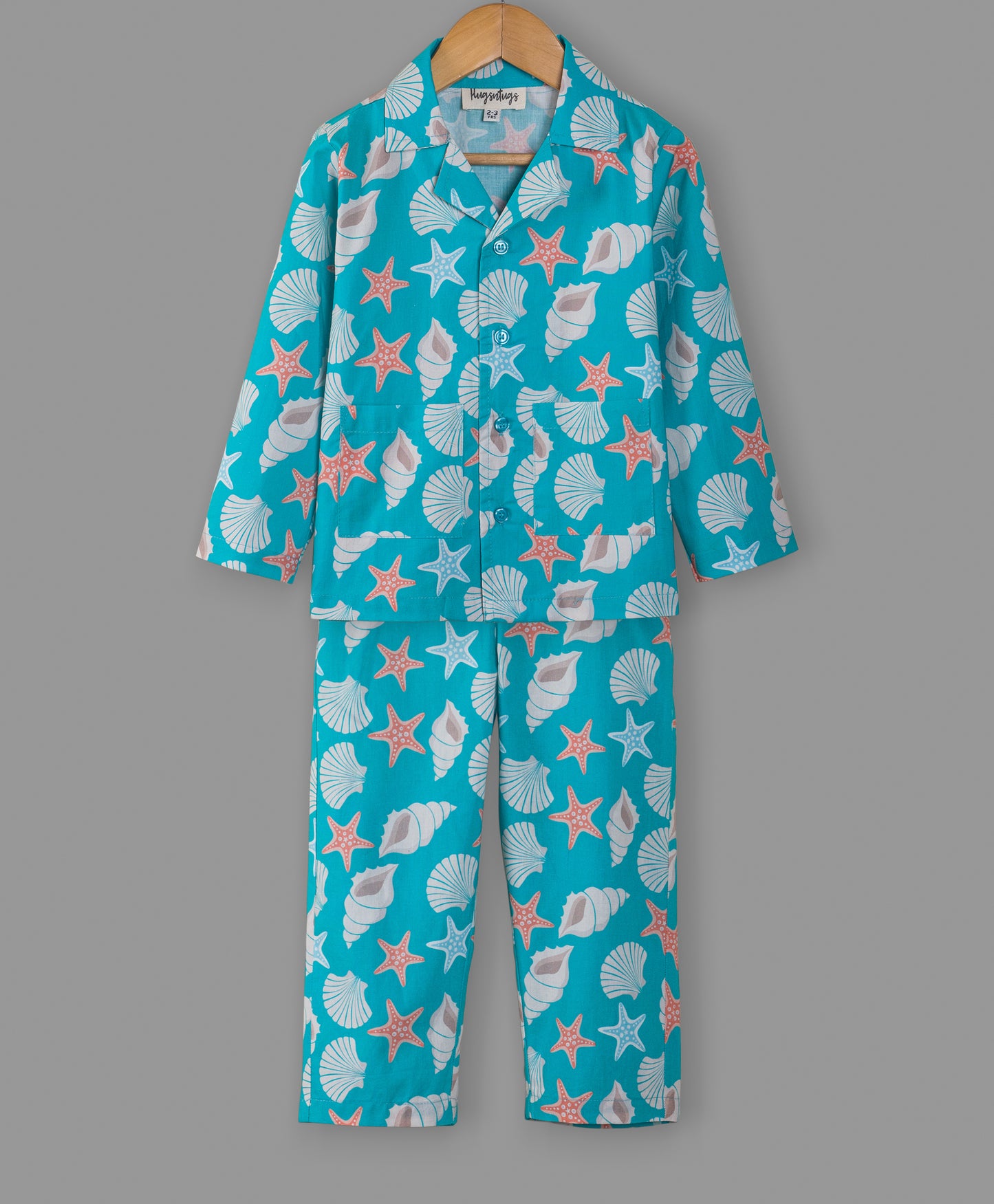 SEA SHELLS PRINT NIGHTSUIT