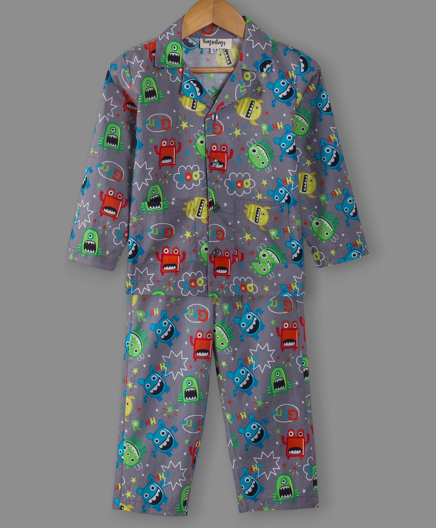 MONSTER PRINT NIGHTSUIT