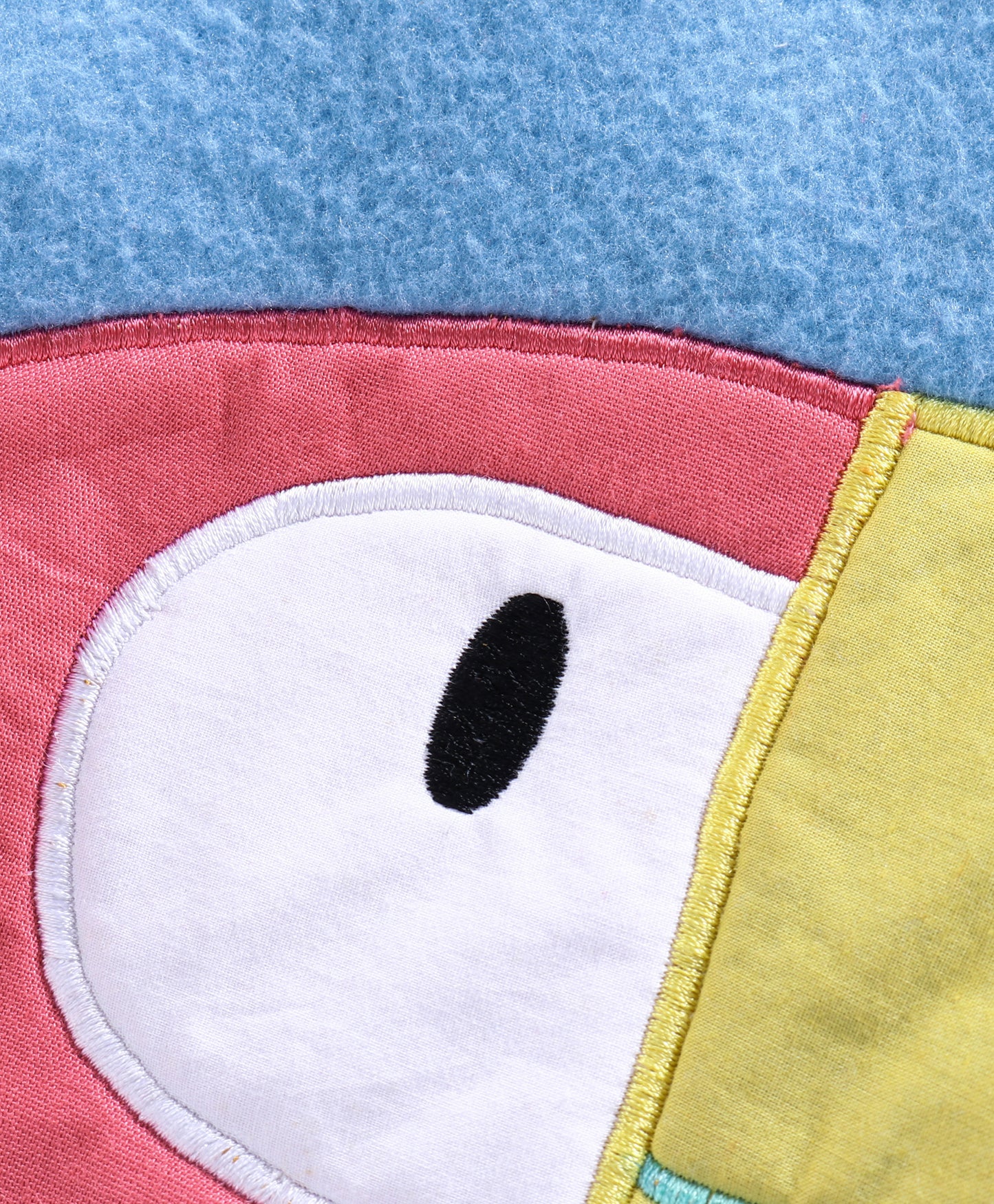 Toucan bird patchwork fleece set