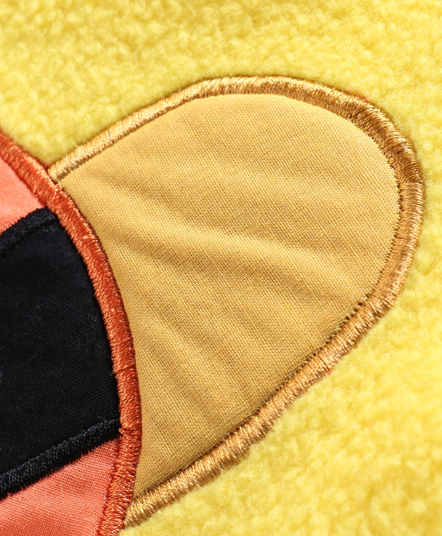 Tiger Face patchwork fleece set