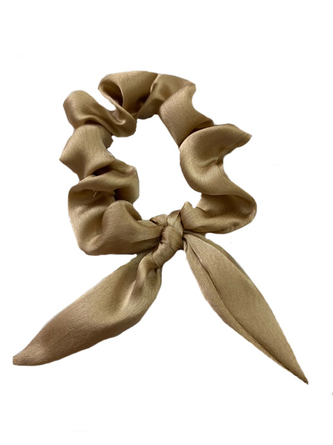 DULL GOLD SCRUNCHIE
