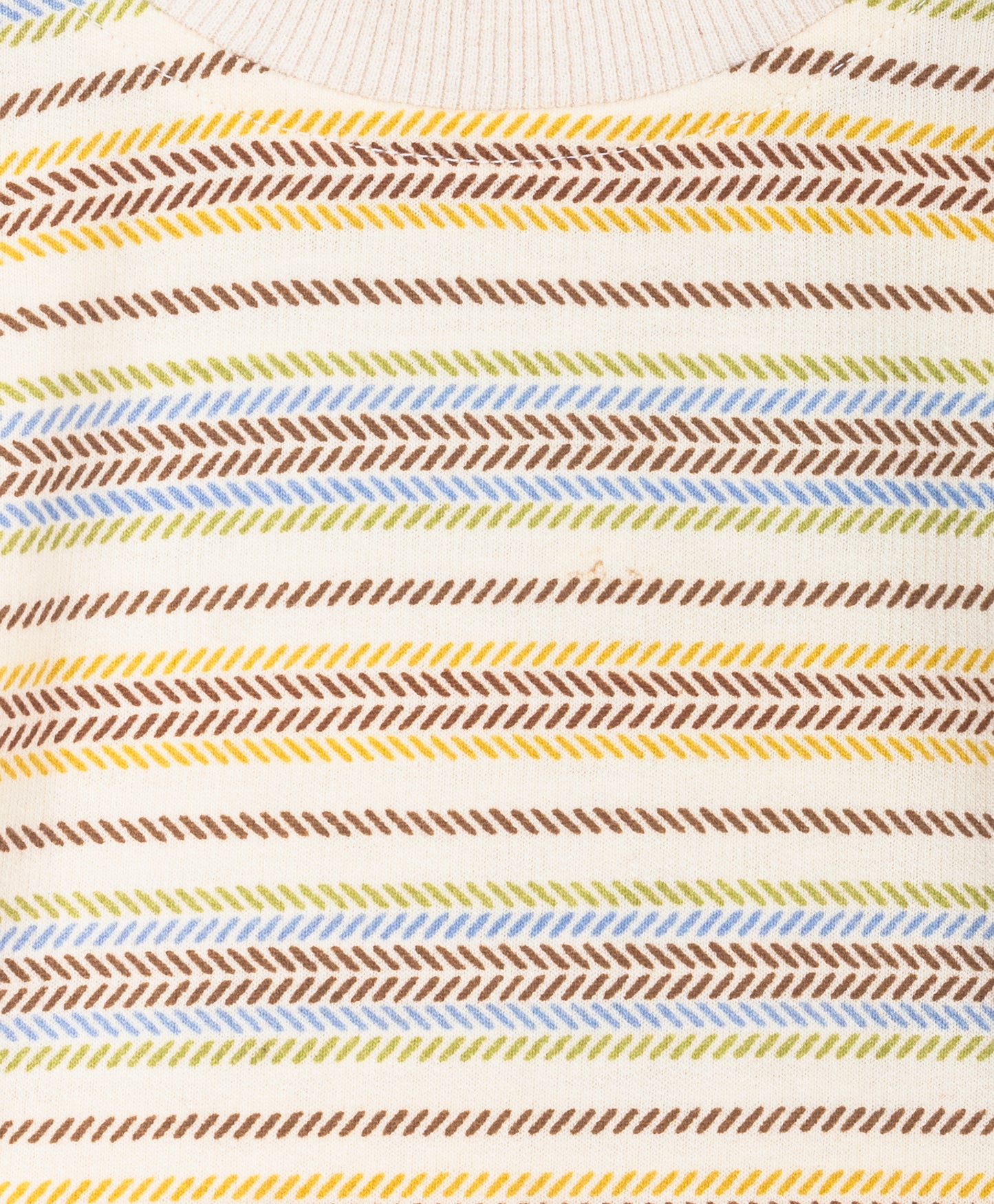 Stripe Print Ecru base tracksuit