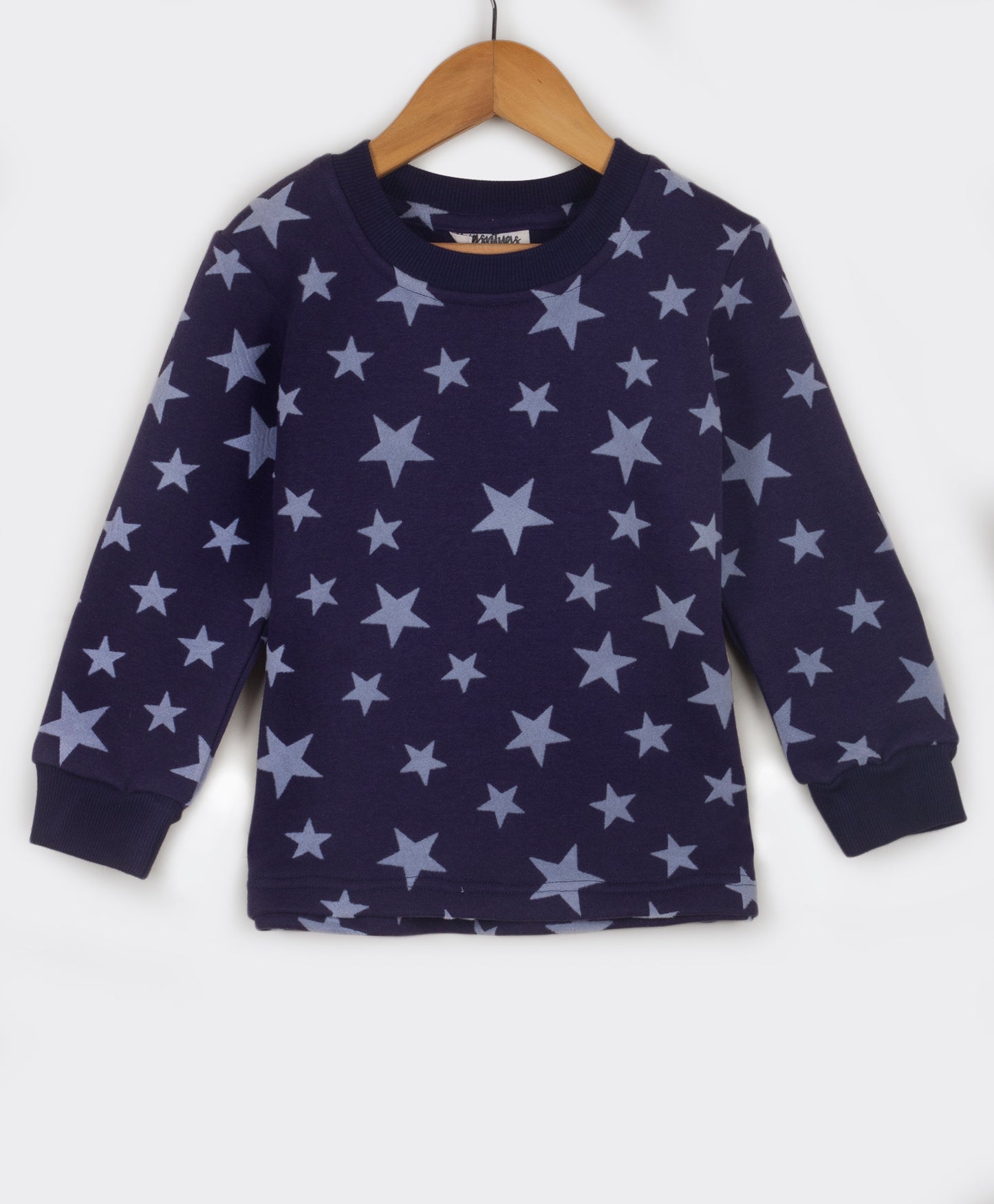 Navy star print tracksuit
