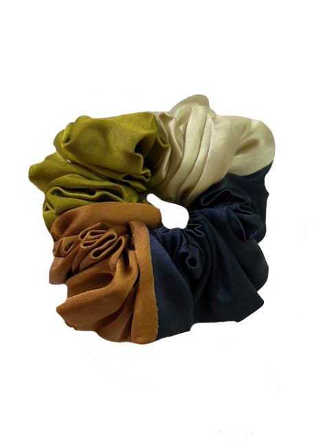 COLOUR BLOCK SCRUNCHIE