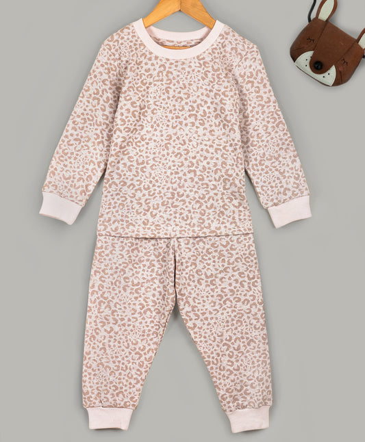 Animal print tracksuit