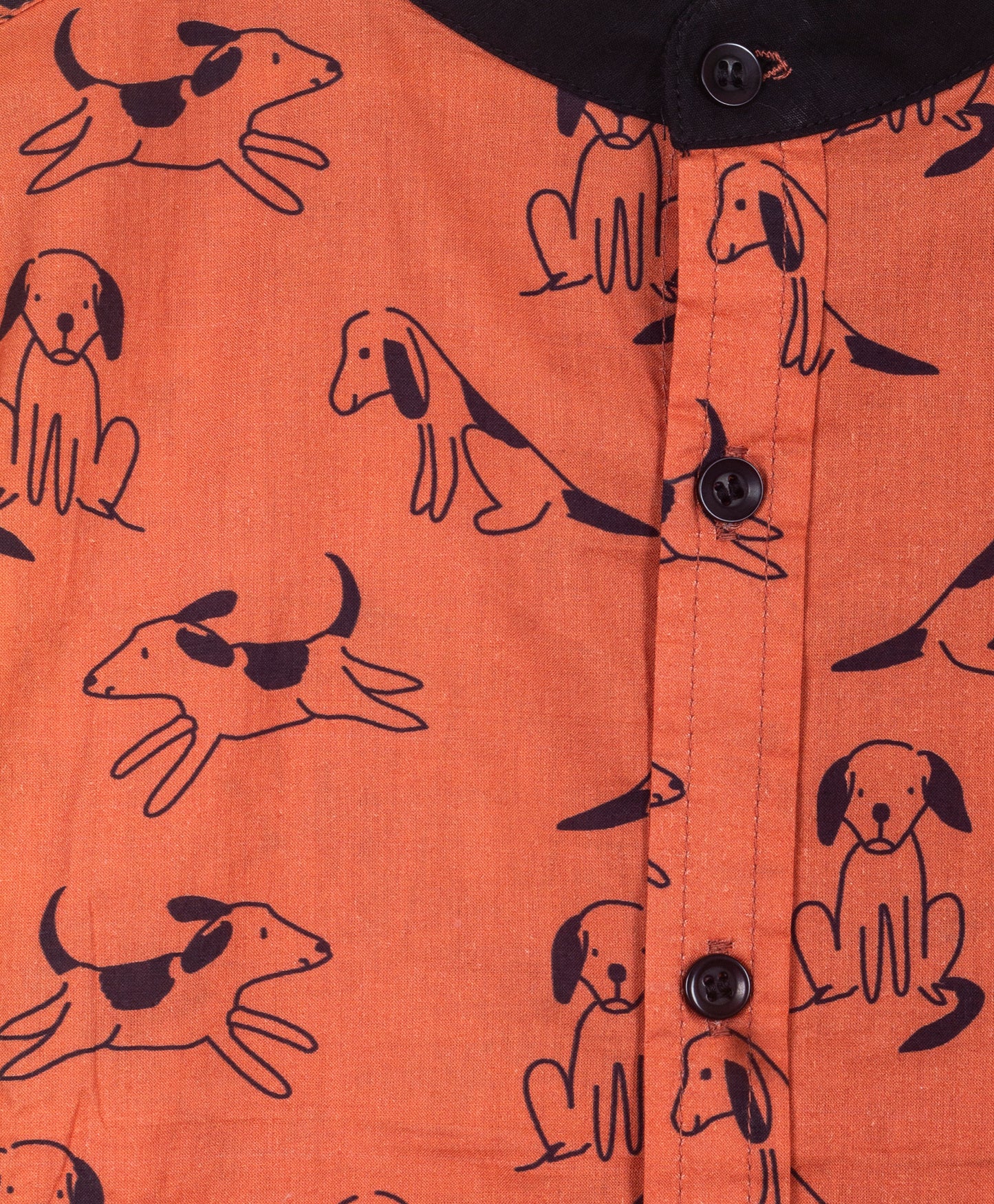 Boys shirt with dog print