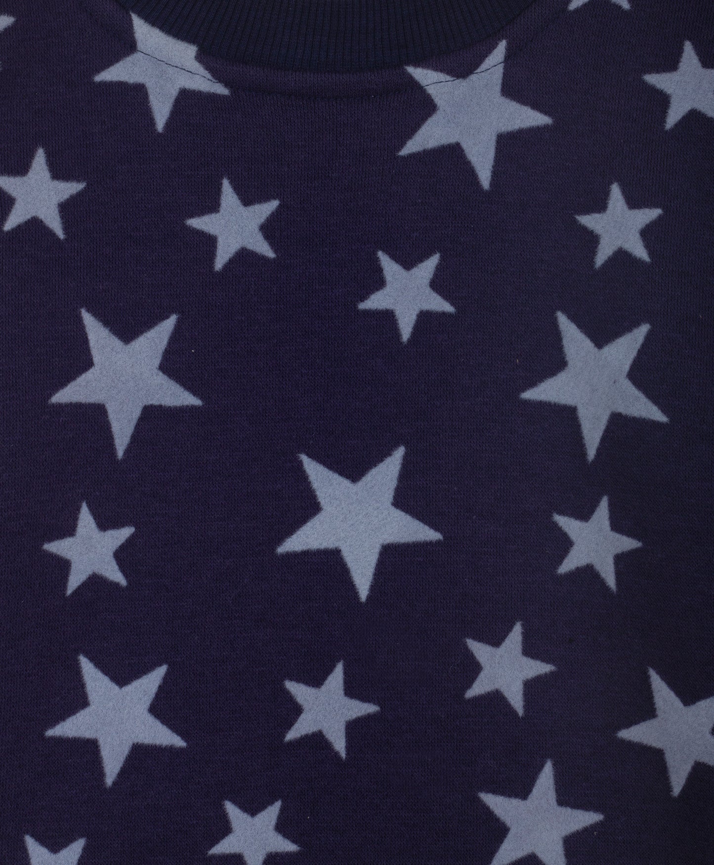 Navy star print tracksuit